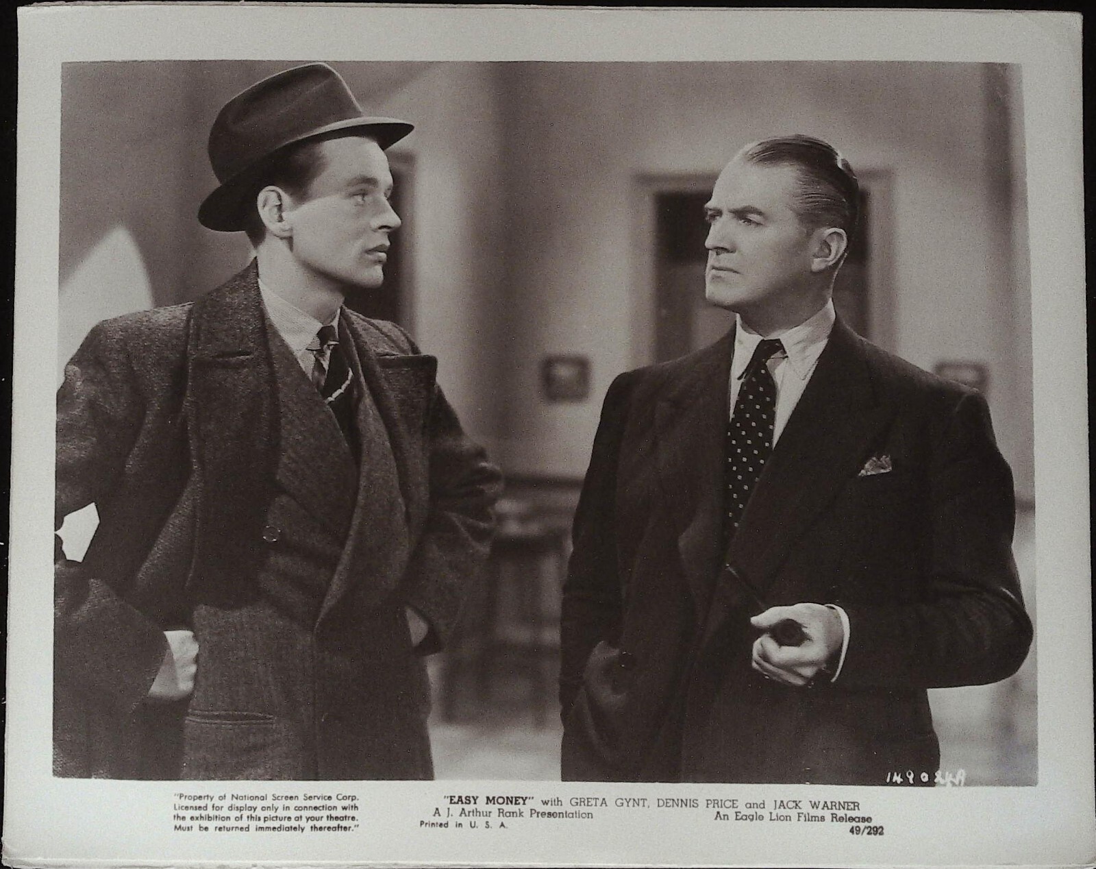 Easy Money Lot of Five 8 X 10 Stills 1948 Greta Gynt, Dennis Price!