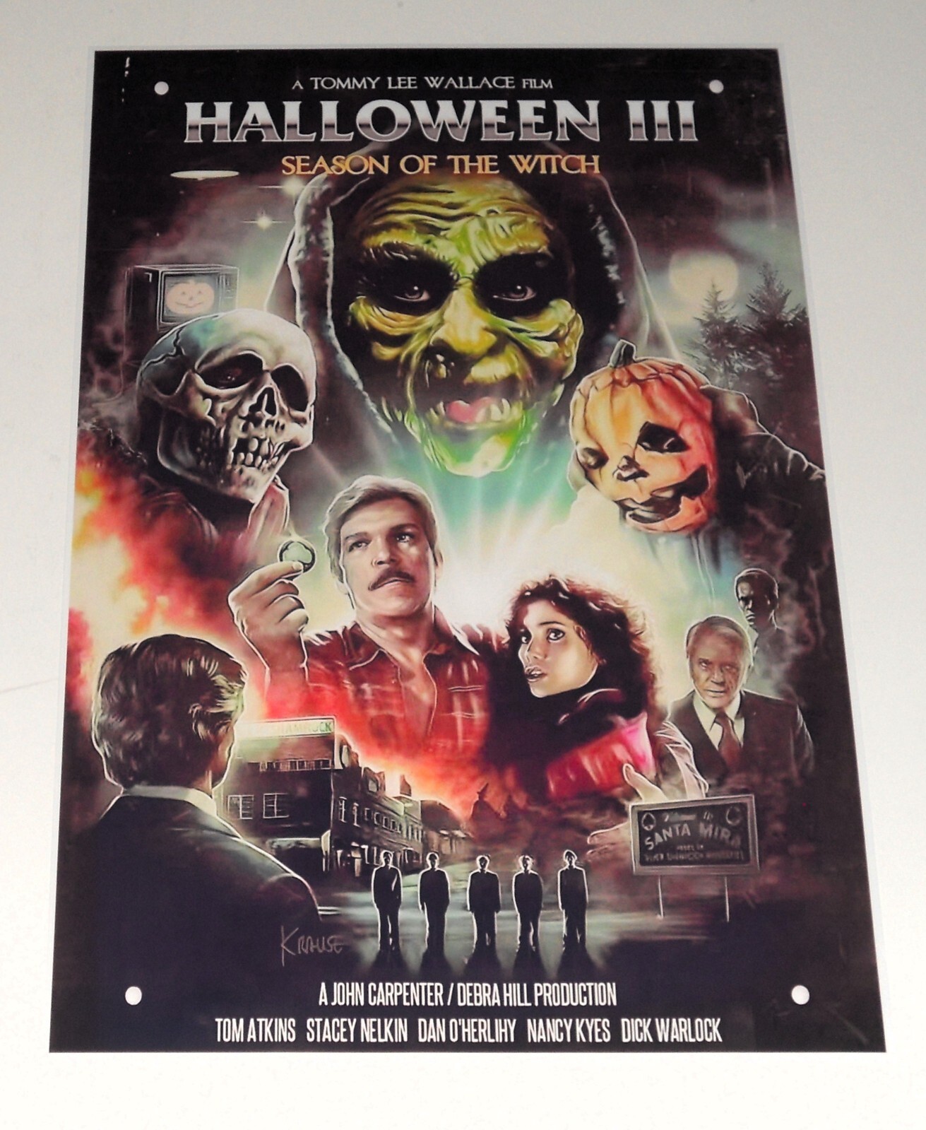 Halloween III 3 Season of the Witch Cult Classic 1982 Alternate Poster 19″x13″