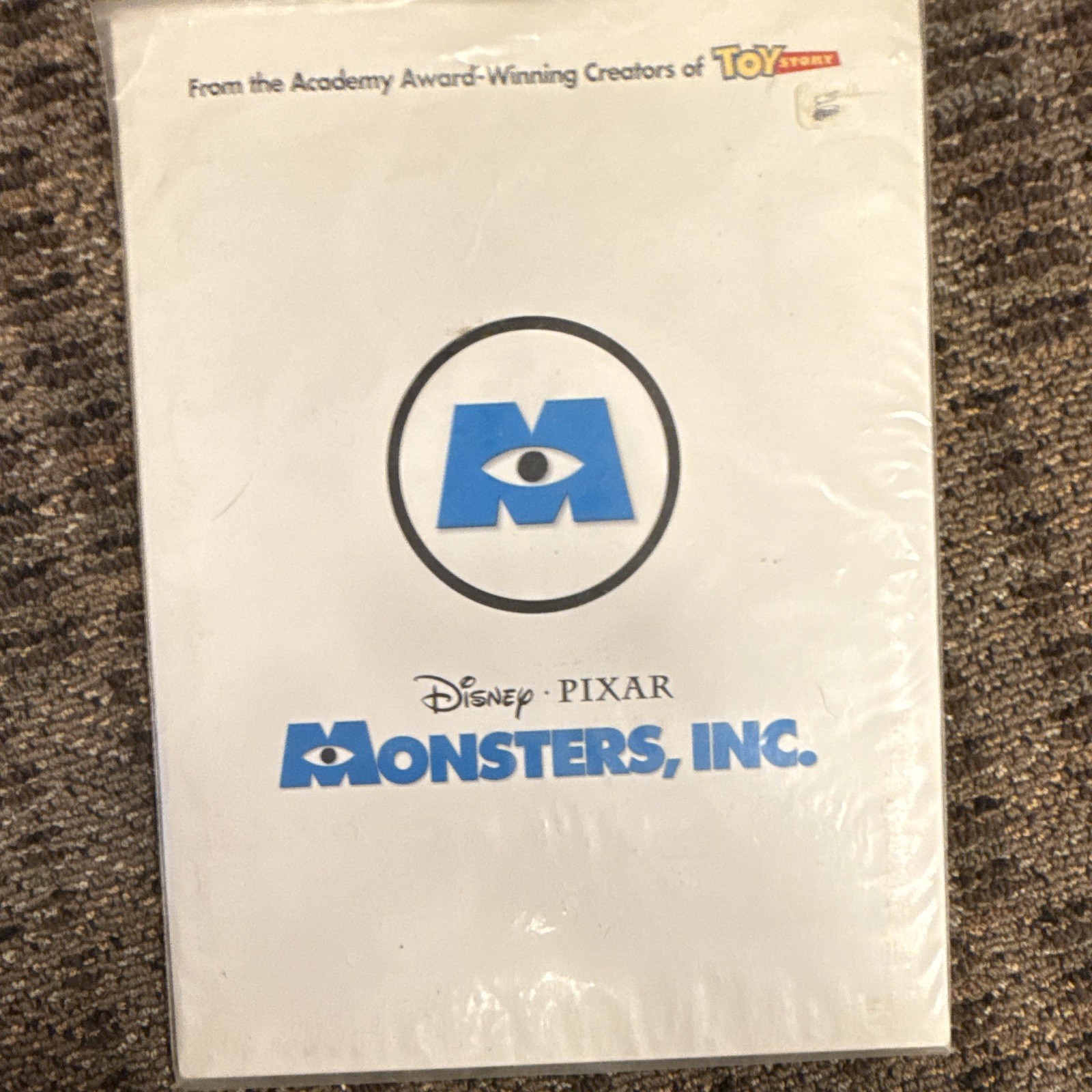 Disney Pixar Monsters, Inc. Original Movie Press Kit Promo Materials Photo Cards