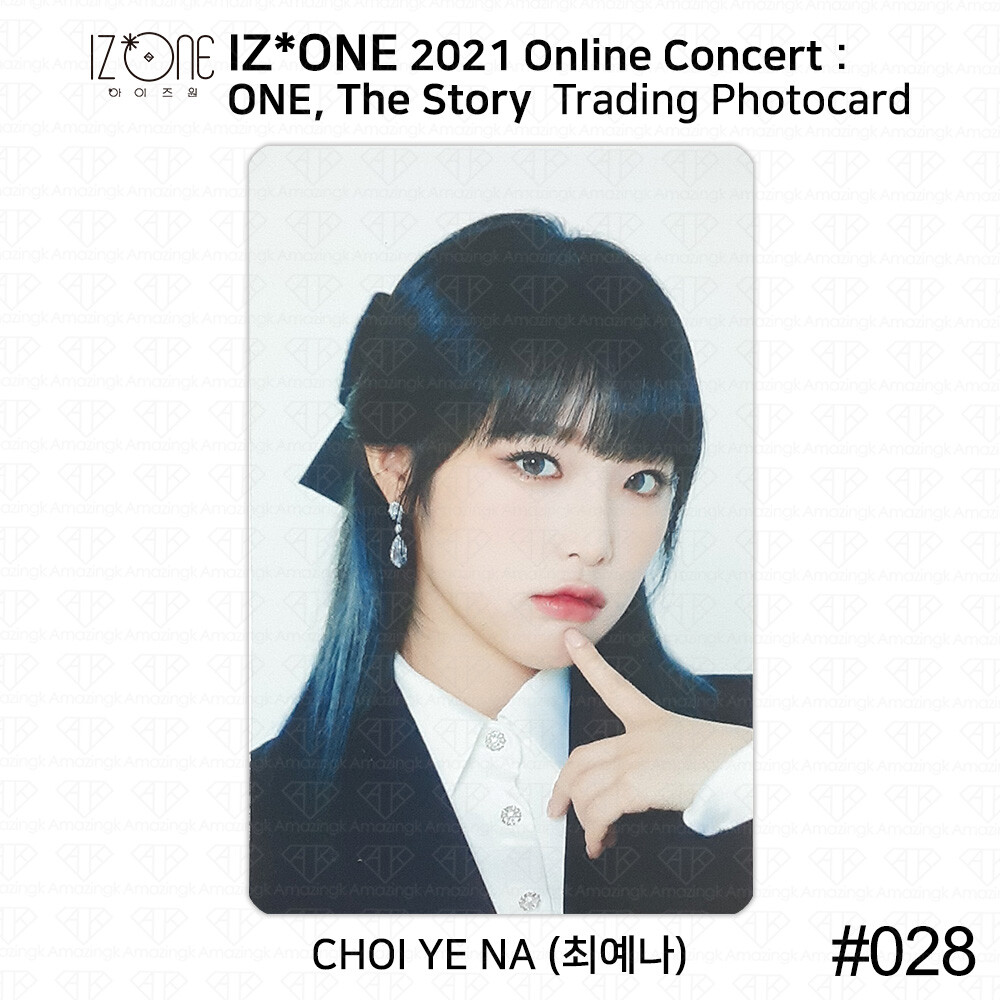 IZ*ONE 2021 One The Story Online Concert Trading card Photocard Choi Yena KPOP