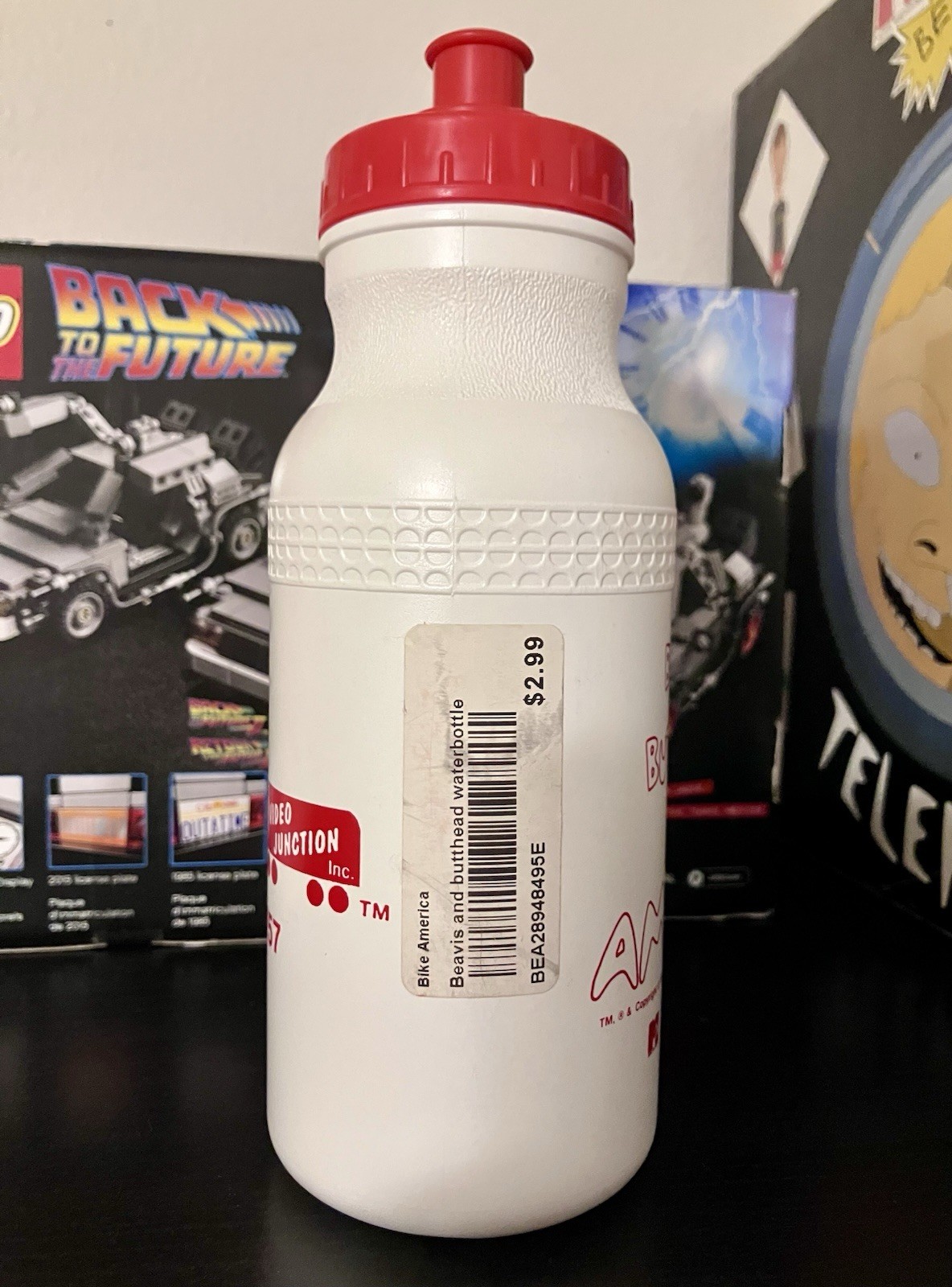 Beavis and Butt-head Do America Promotional Water Bottle 1997 Video Junction