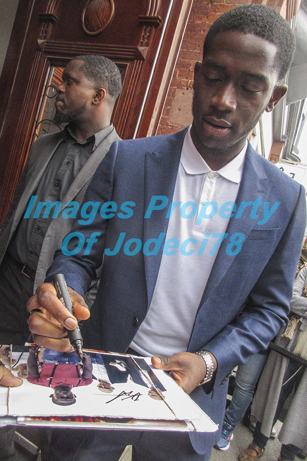 Damson Idris SNOWFALL Star Signed FARMING 8×10 Photo ACOA EXACT Proof ACOA C