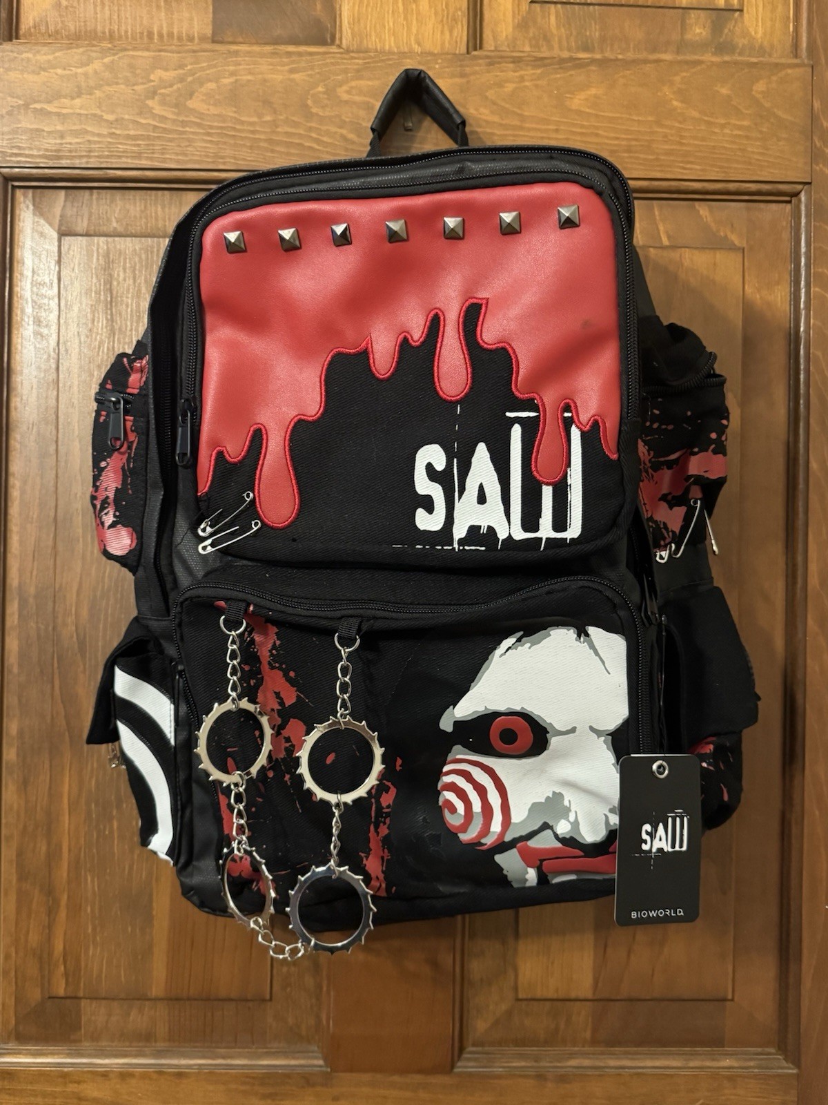 Official SAW Jigsaw Laptop Backpack New w/Tags!