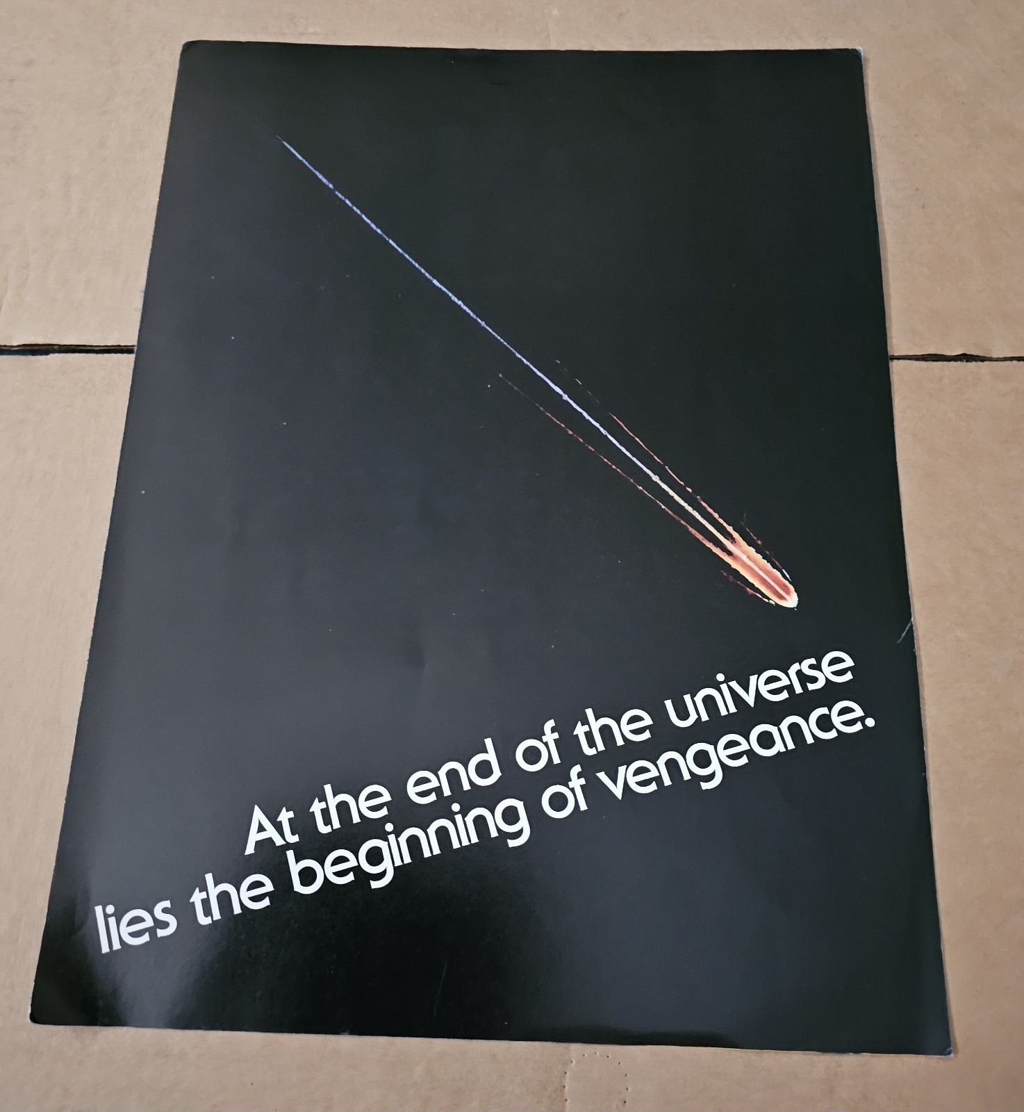 STAR TREK: The Wrath Of Khan 1982 Promotional Gatefold / Awesome Pics, Oversized