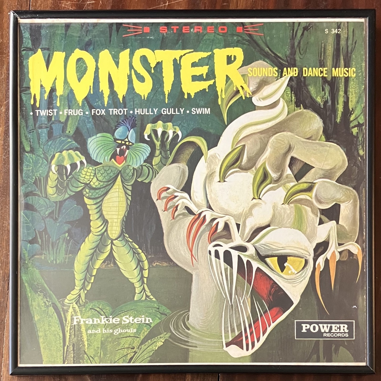 FRAMED Monster Sounds & Dance Music Album: Frankie Stein & His Ghouls 1965