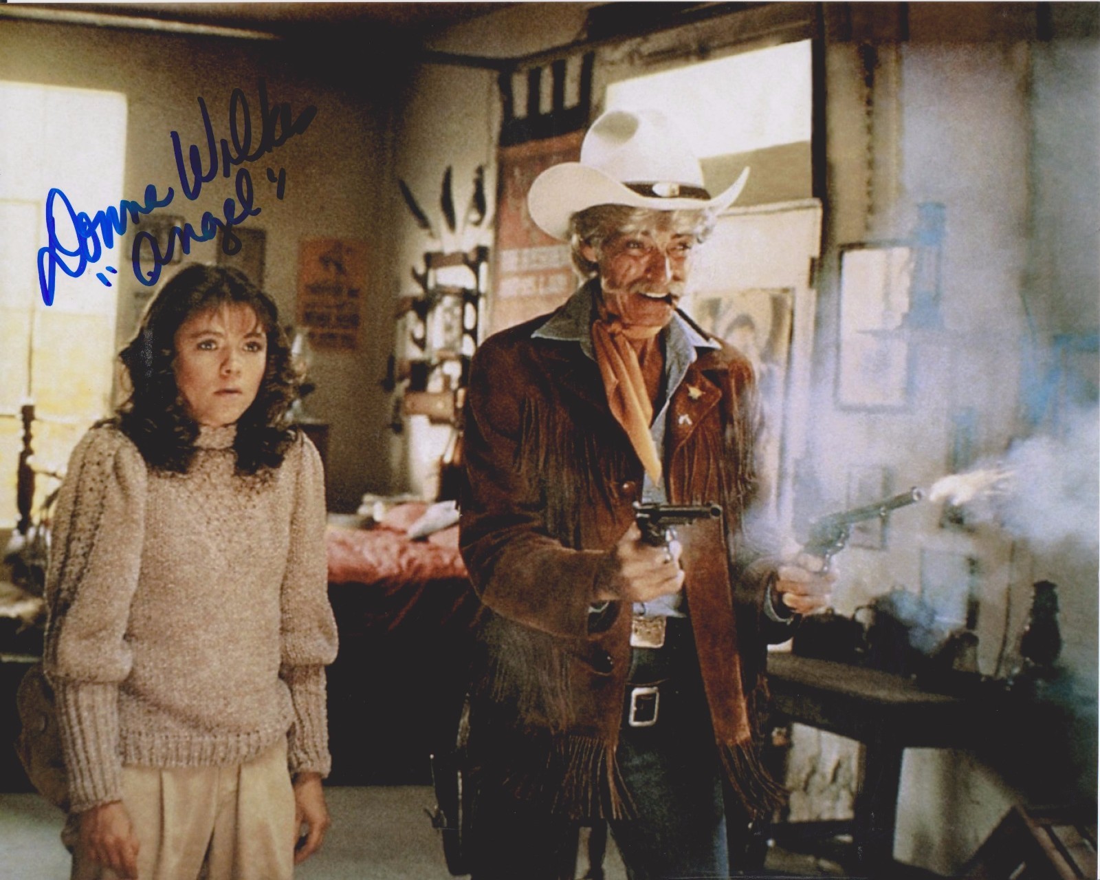 Donna Wilkes Angel Original Autographed 8X10 Photo