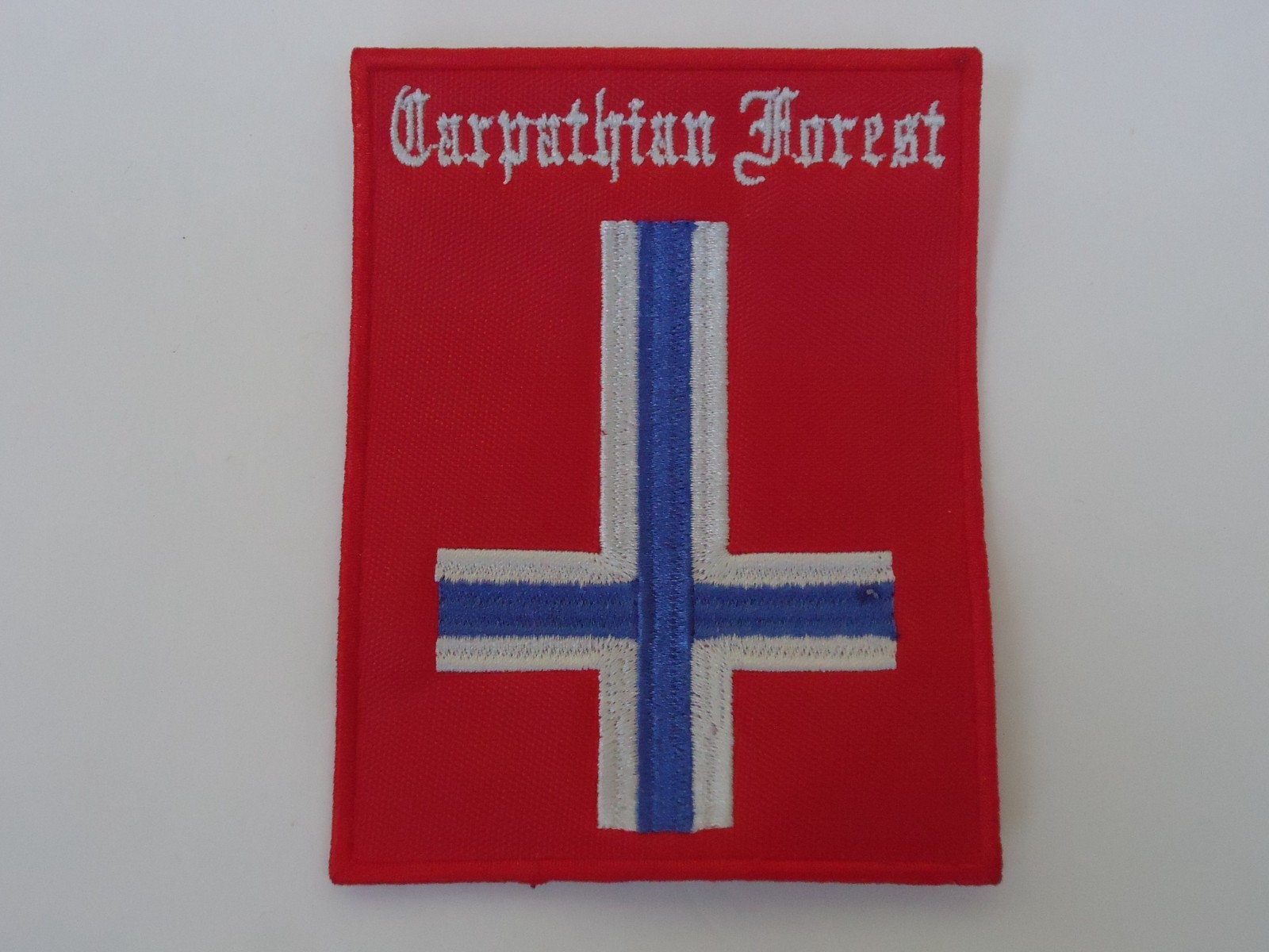 CARPATHIAN FOREST BLACK METAL EMBROIDERED PATCH