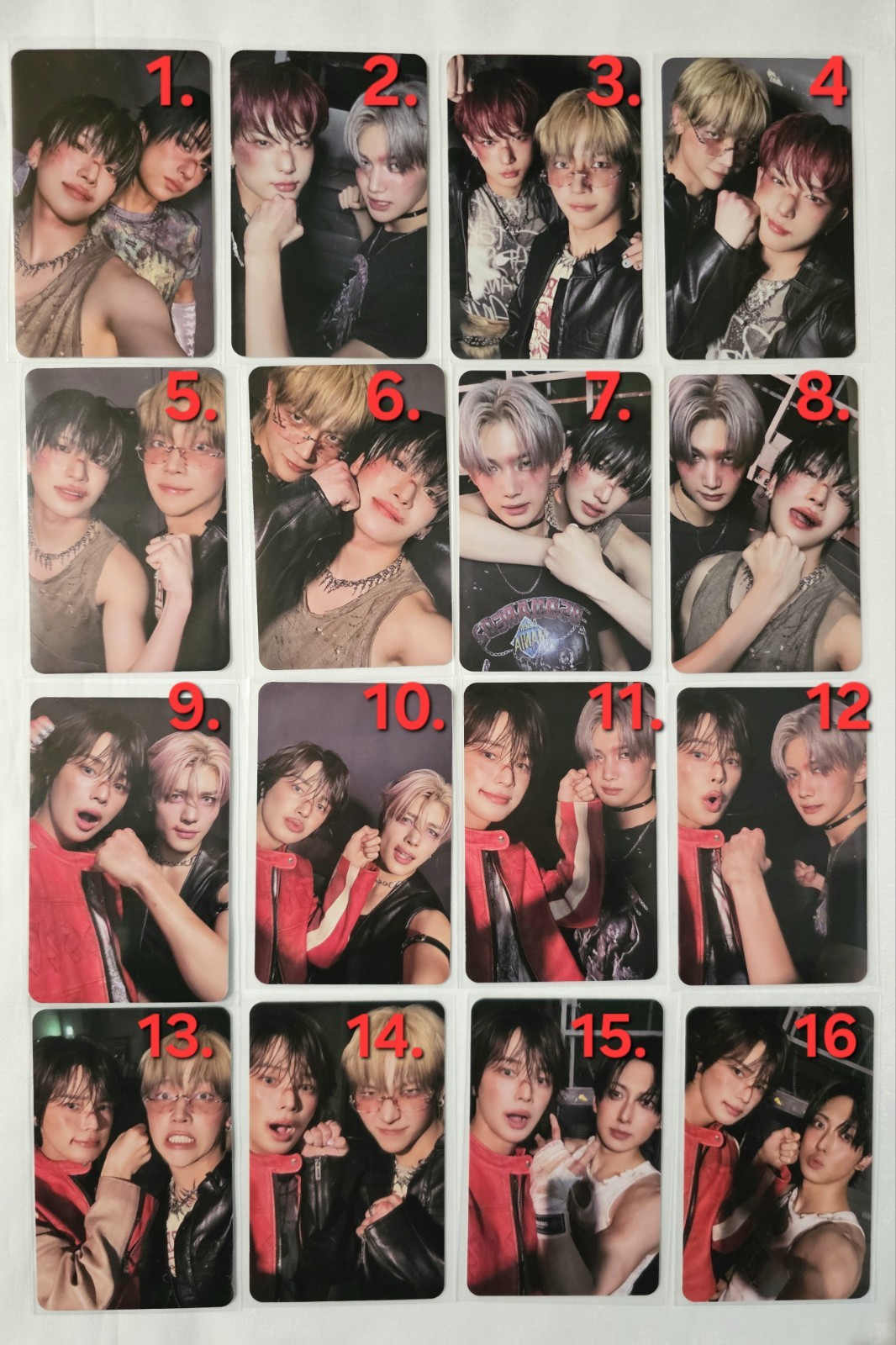 &TEAM Back to Life Official photocard Mini CD Ver. Unit