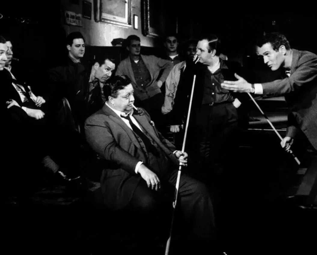 A Paul Newman Jackie Gleason The Hustler 4×6 Picture Celebrity Print