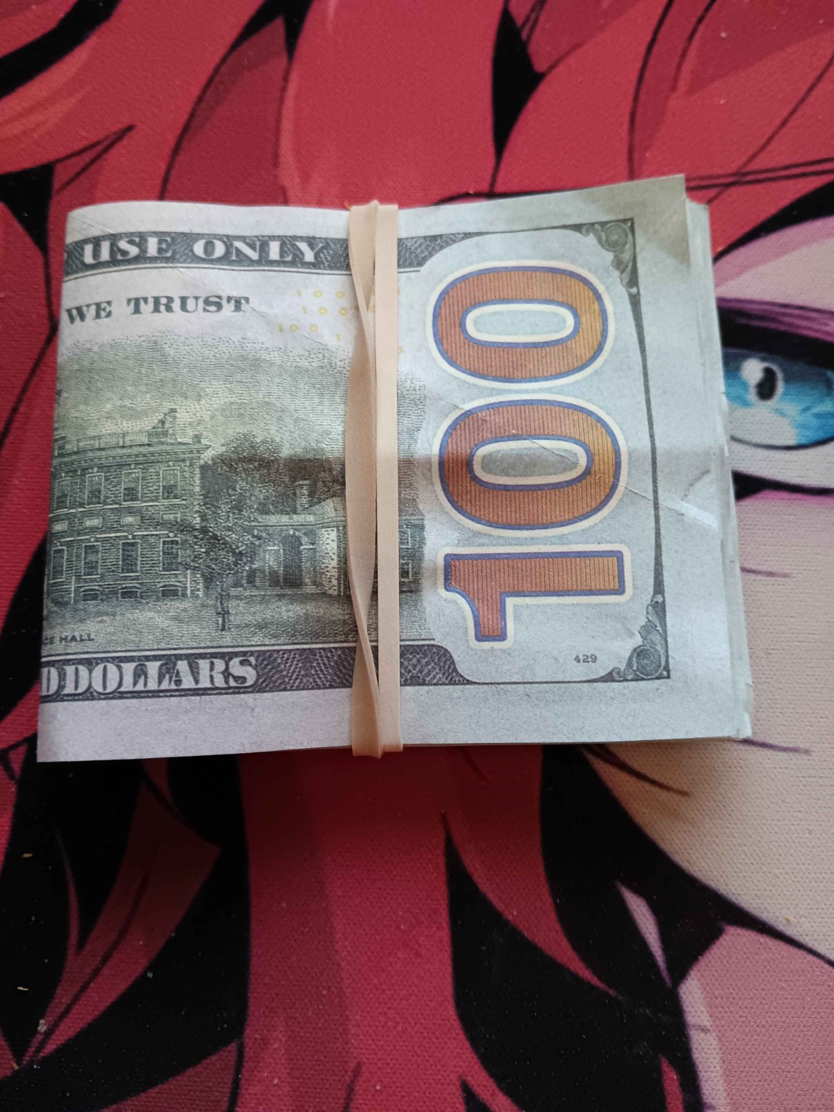 $100 Distressed Bills $1k Total Prop Replica, Movies, Parties, Tik Tok, Insta