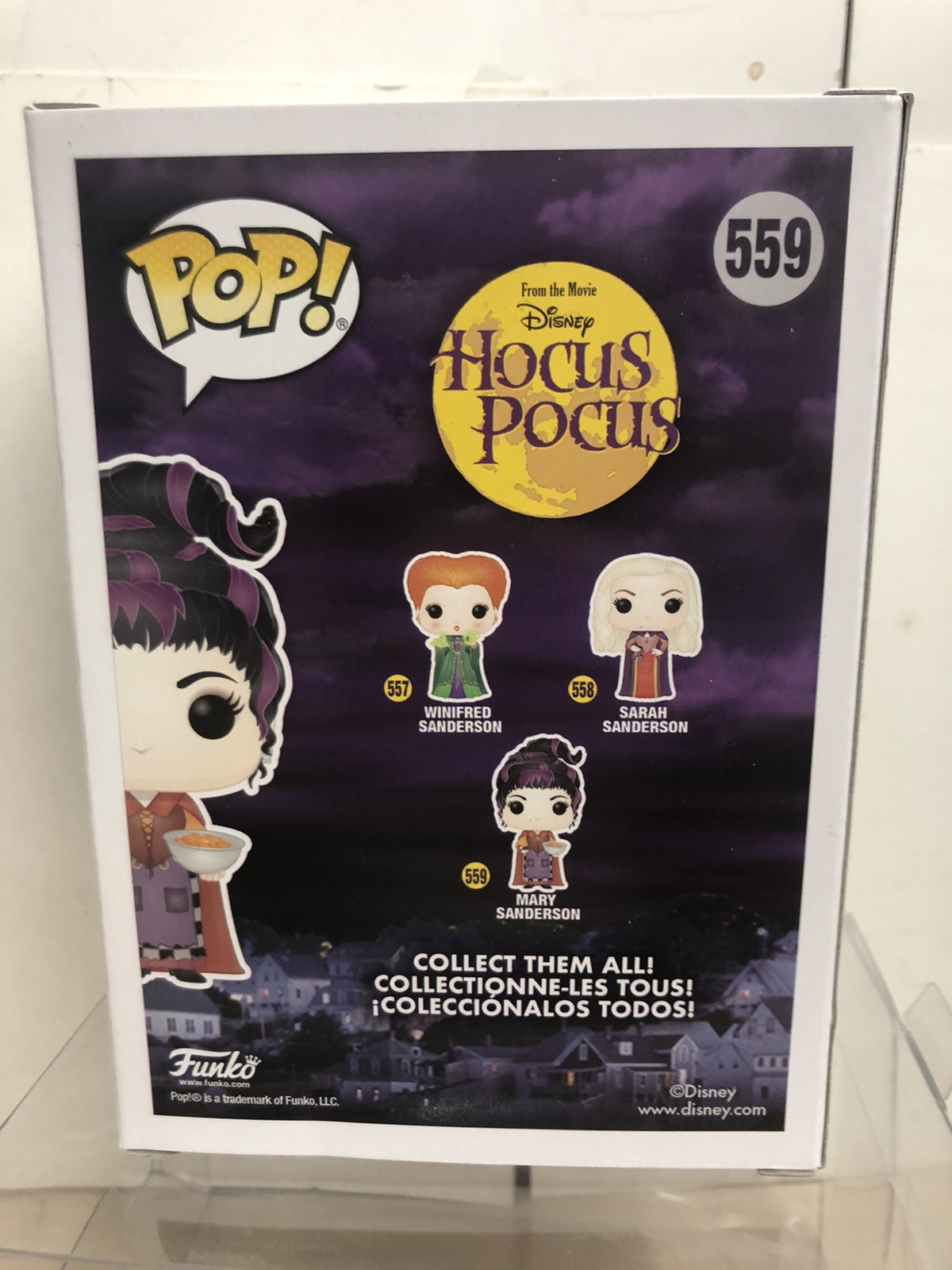 Kathy Najimy Signed Autograph Mary Sanderson Hocus Pocus Funko Pop 559 NO COA