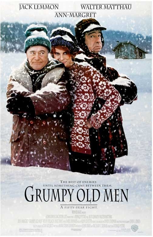 Jack Lemmon GRUMPY OLD MEN Walter Matthau Ann-Margret movie poster 11×17
