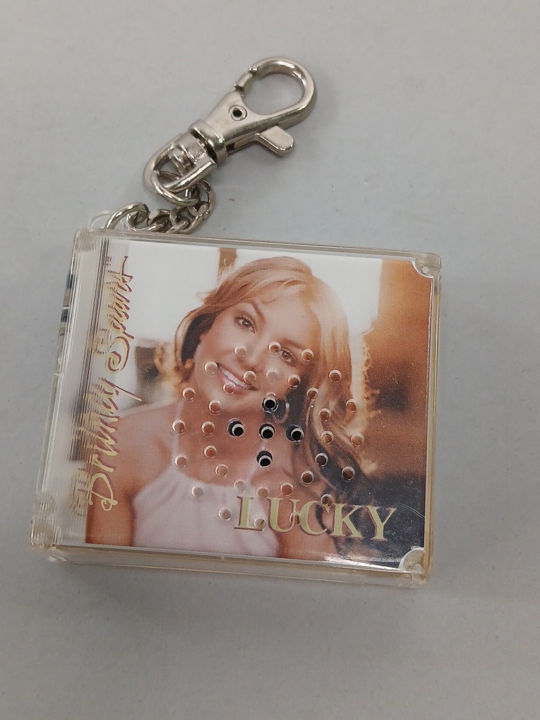 1999 Y2K Britney Spears and Christina Aguilera Digital Audio Keychains & CD Lot