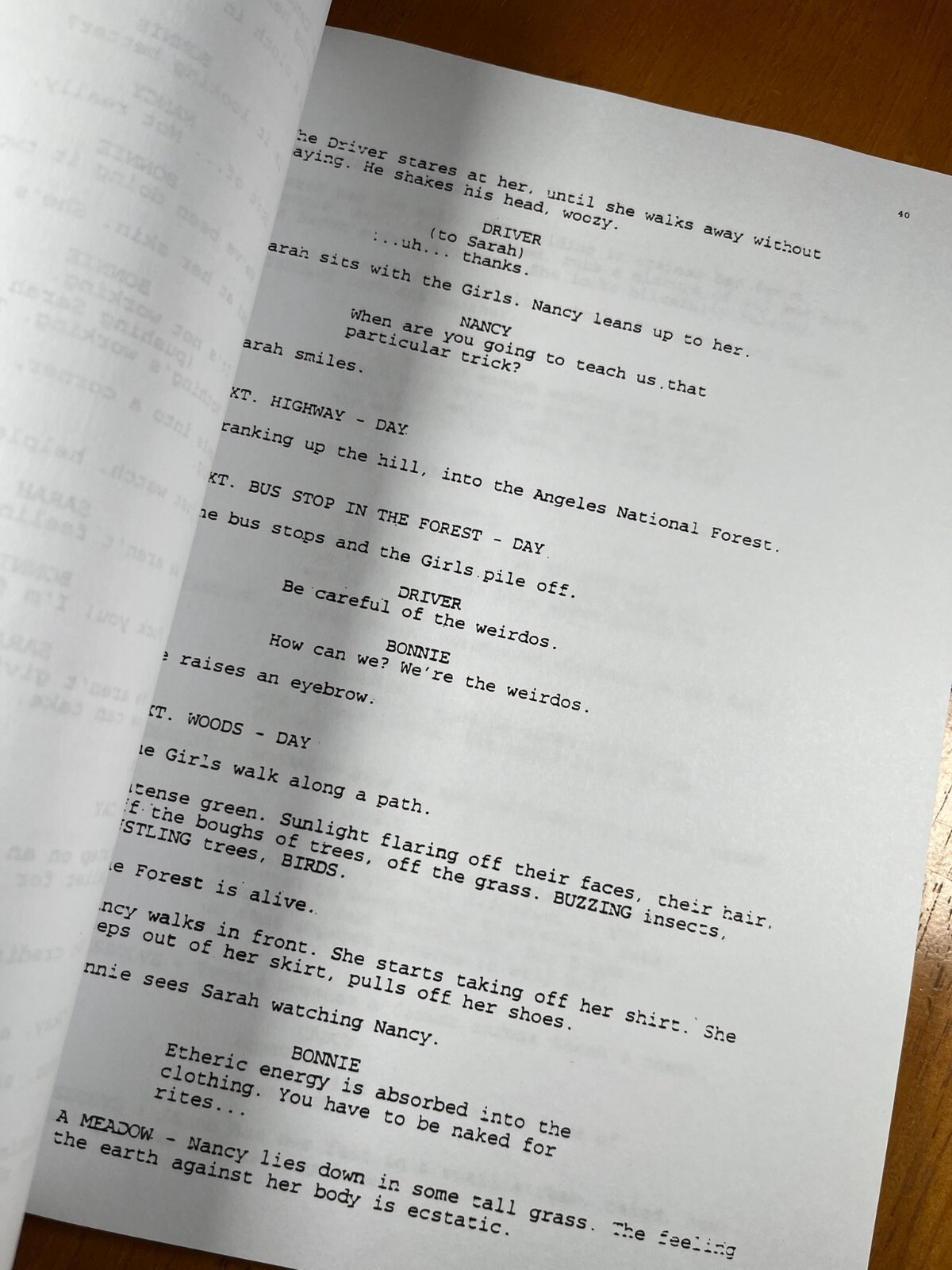 The Craft Script Signed- Autograph Reprints- 114 Pages- Witches- Neve Campbell