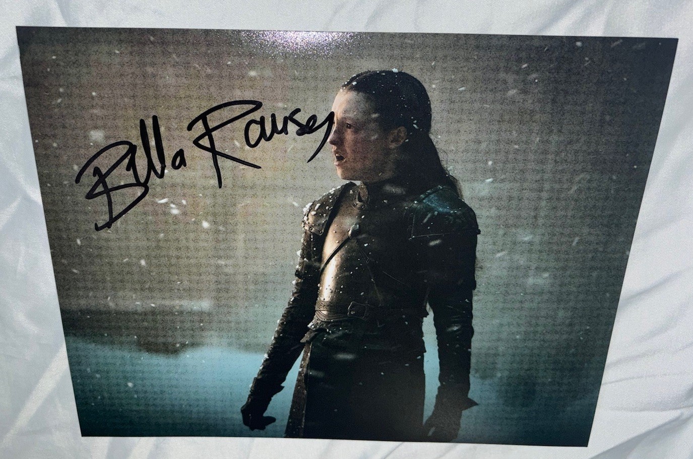 Bella Ramsey Signed 8×10 Photo The Last Of Us Game Of Thrones