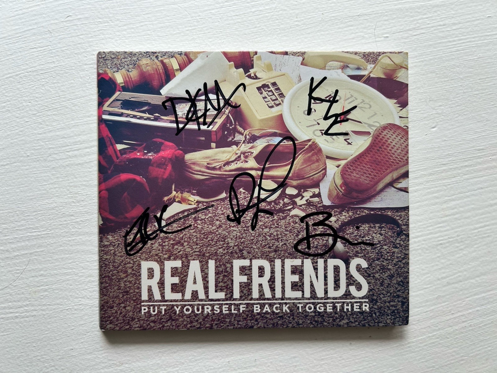 Real Friends Put Yourself Back Together Signed CD
