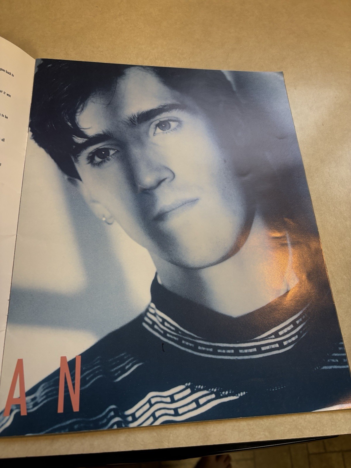 NEW KIDS ON THE BLOCK 1990 Concert Program Hangin’ Tough No More Games W/ Ticket