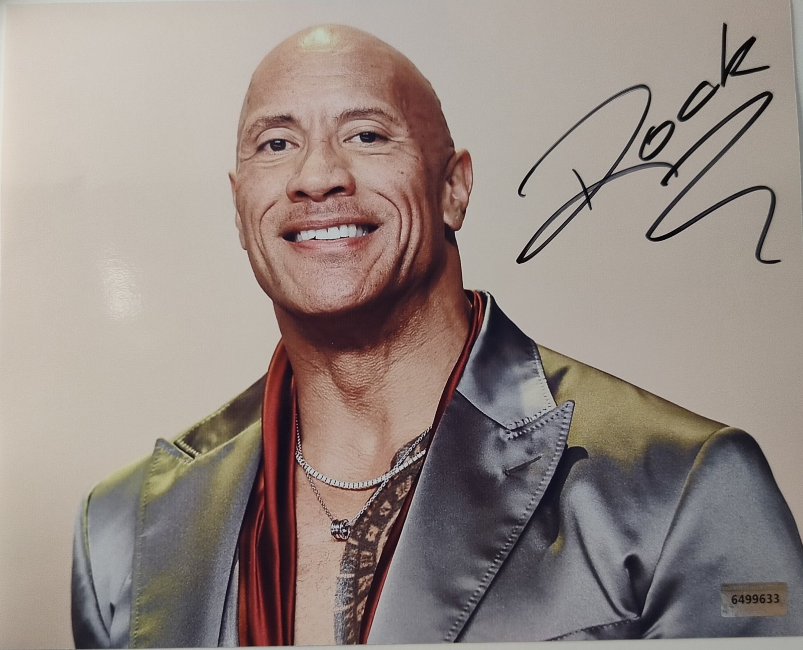 Dwayne Johnson “The Rock” Signed 8×10 Photo with COA – GCOA Certified Autograph