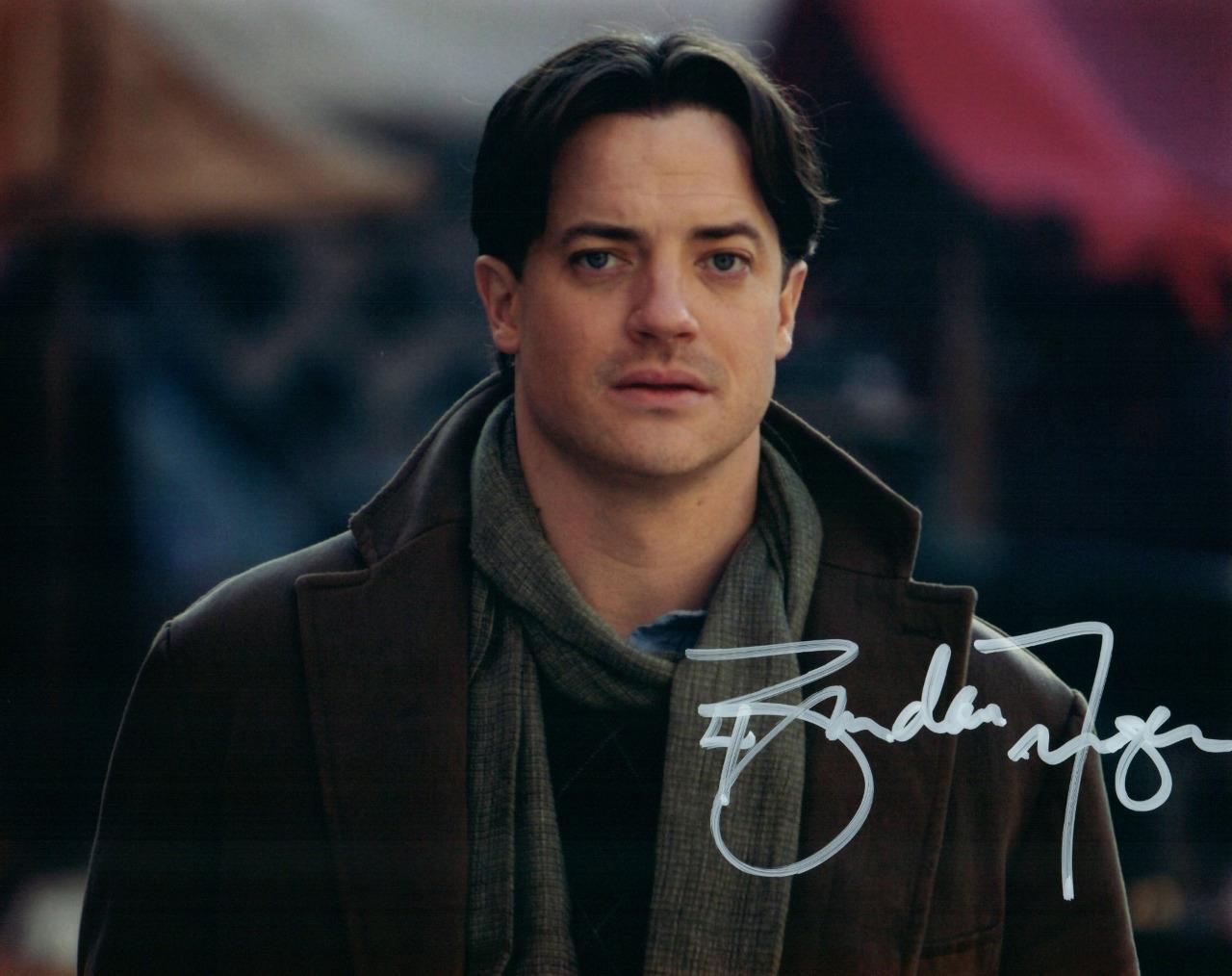 Brendan Fraser 8×10 autographed Photo signed Picture amazing and COA