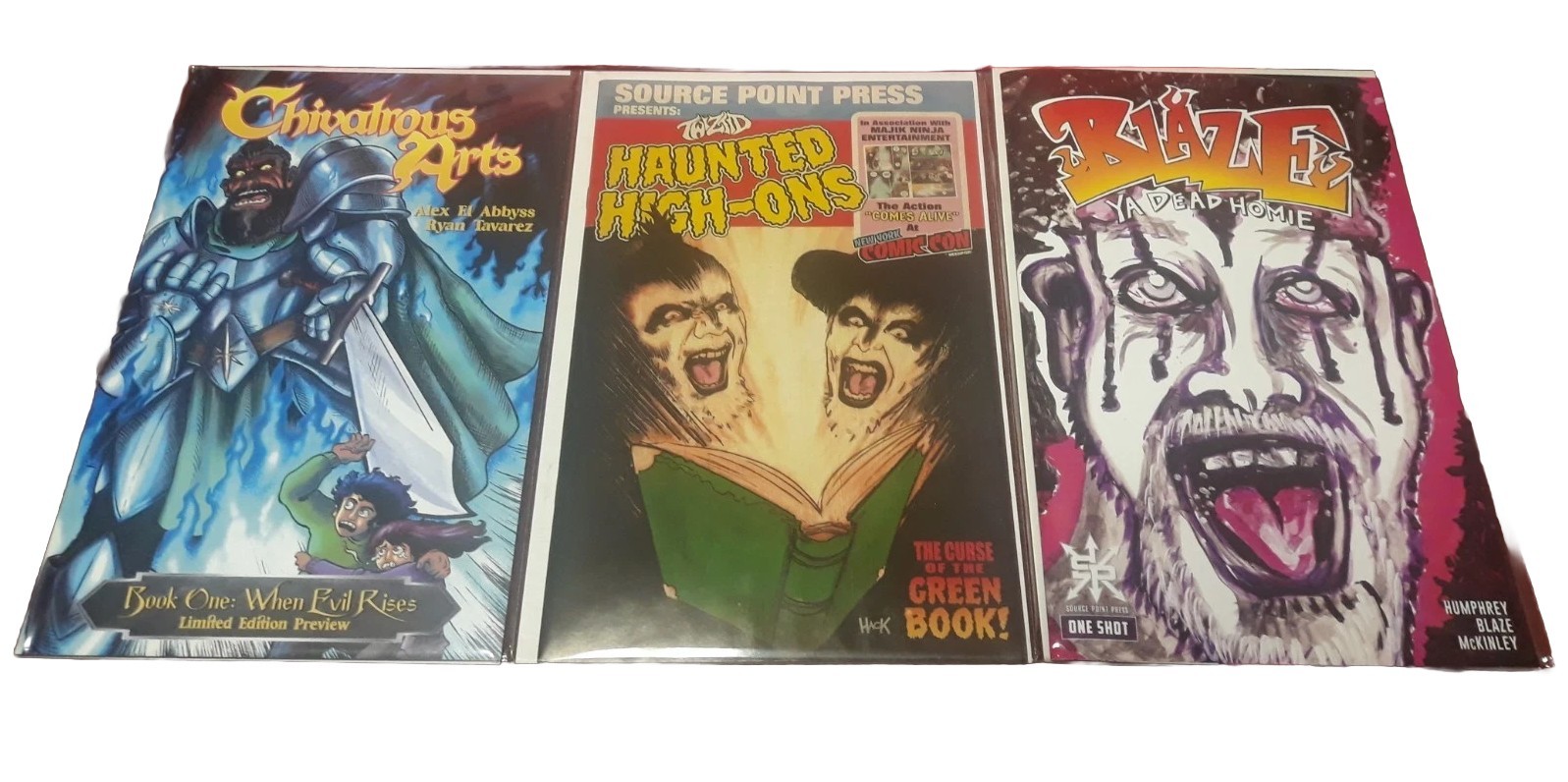 TWIZTID/BLAZE /MAJIK NINJA / COMIC BOOKS