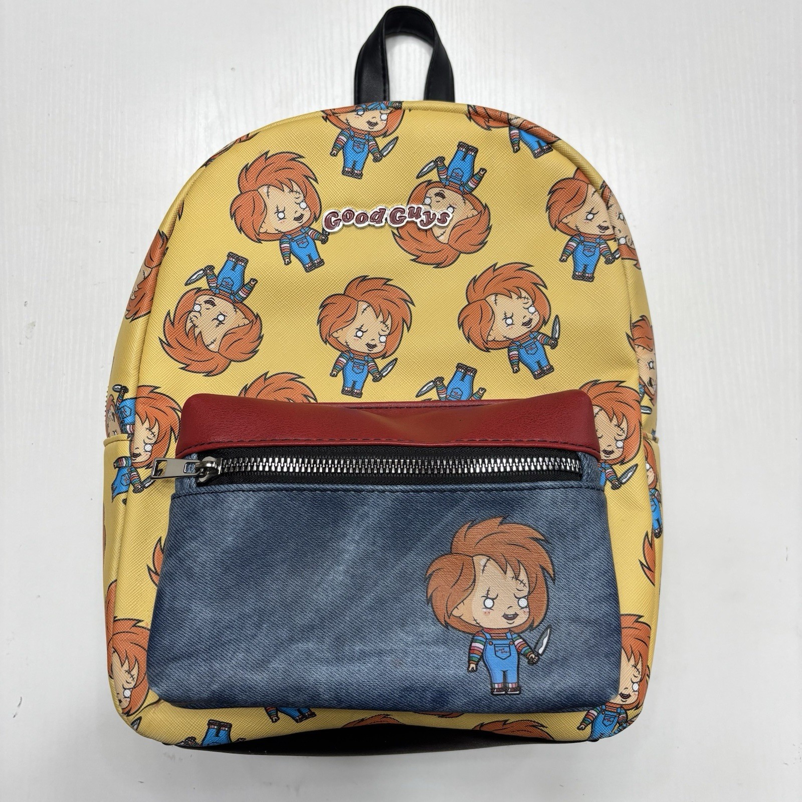 Child’s Play Chucky Bioworld Mini Backpack Good Guys Horror All Over Print
