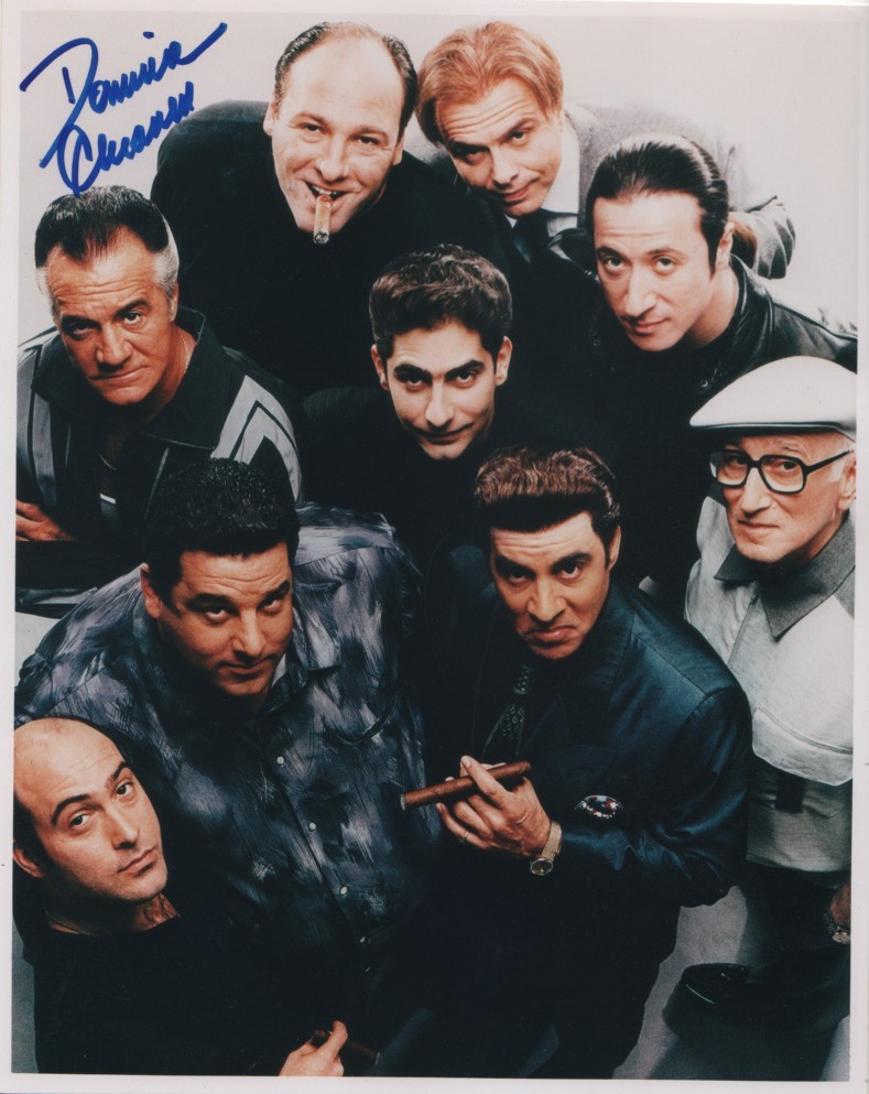 Dominic Chianese Actor The Sopranos SIGNED 8×10 Photo COA!