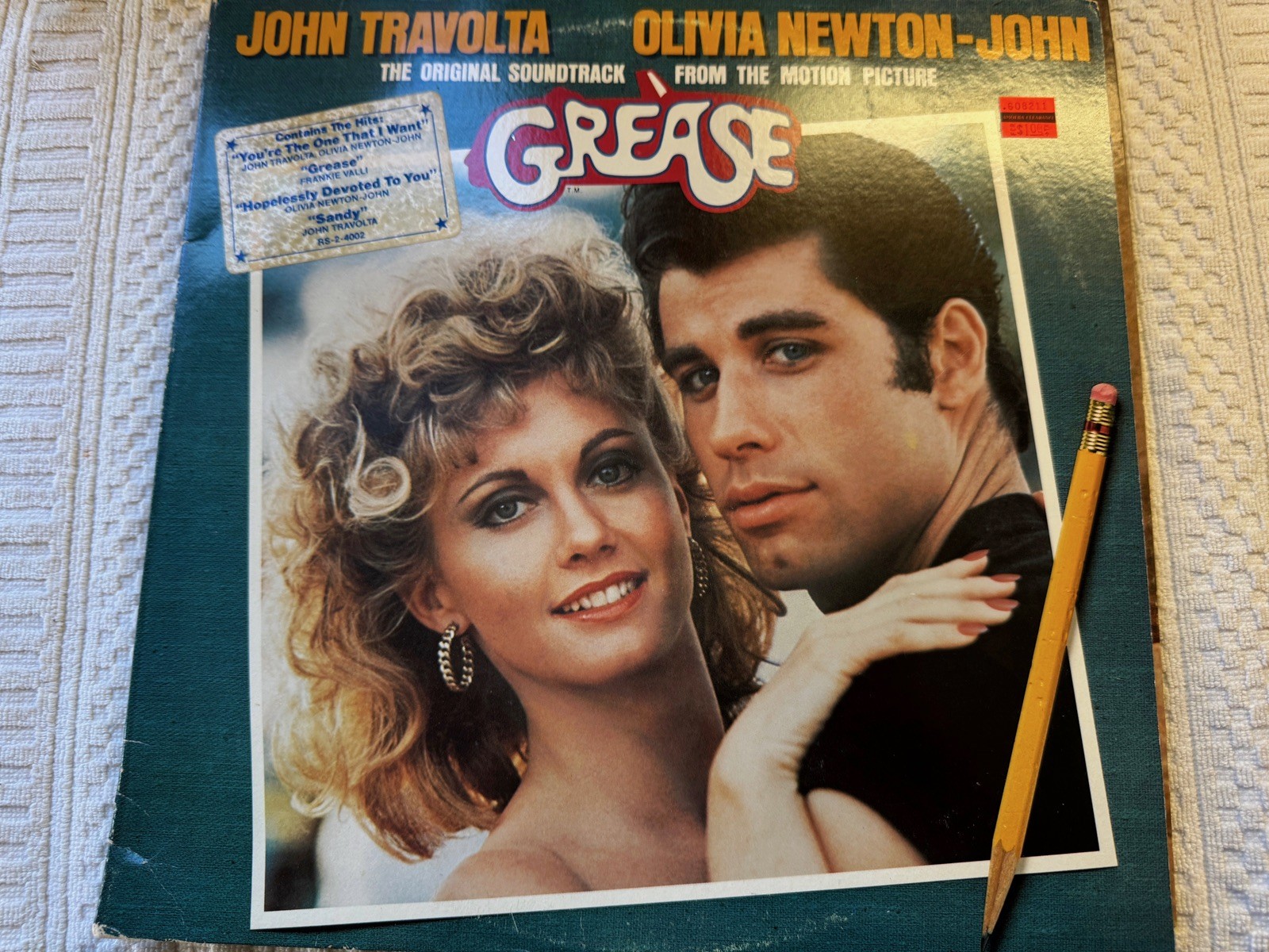 VINYL RECORD LP Grease