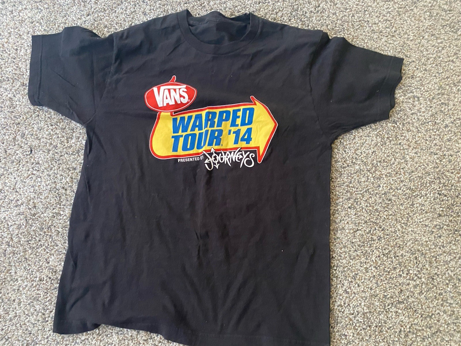 Vans Warped Tour 2014 Shirt Medium/Large