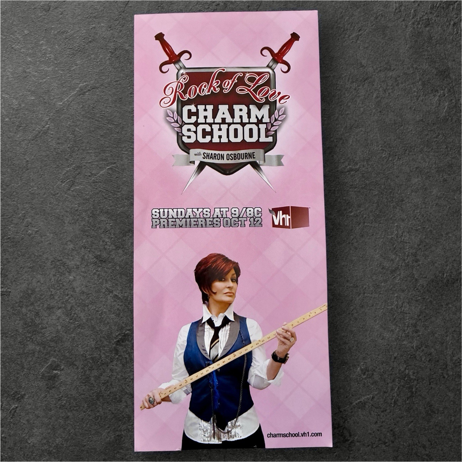 VH1 Rock of Love Charm School Sharon Osbourne Event Invite Ticket Pass