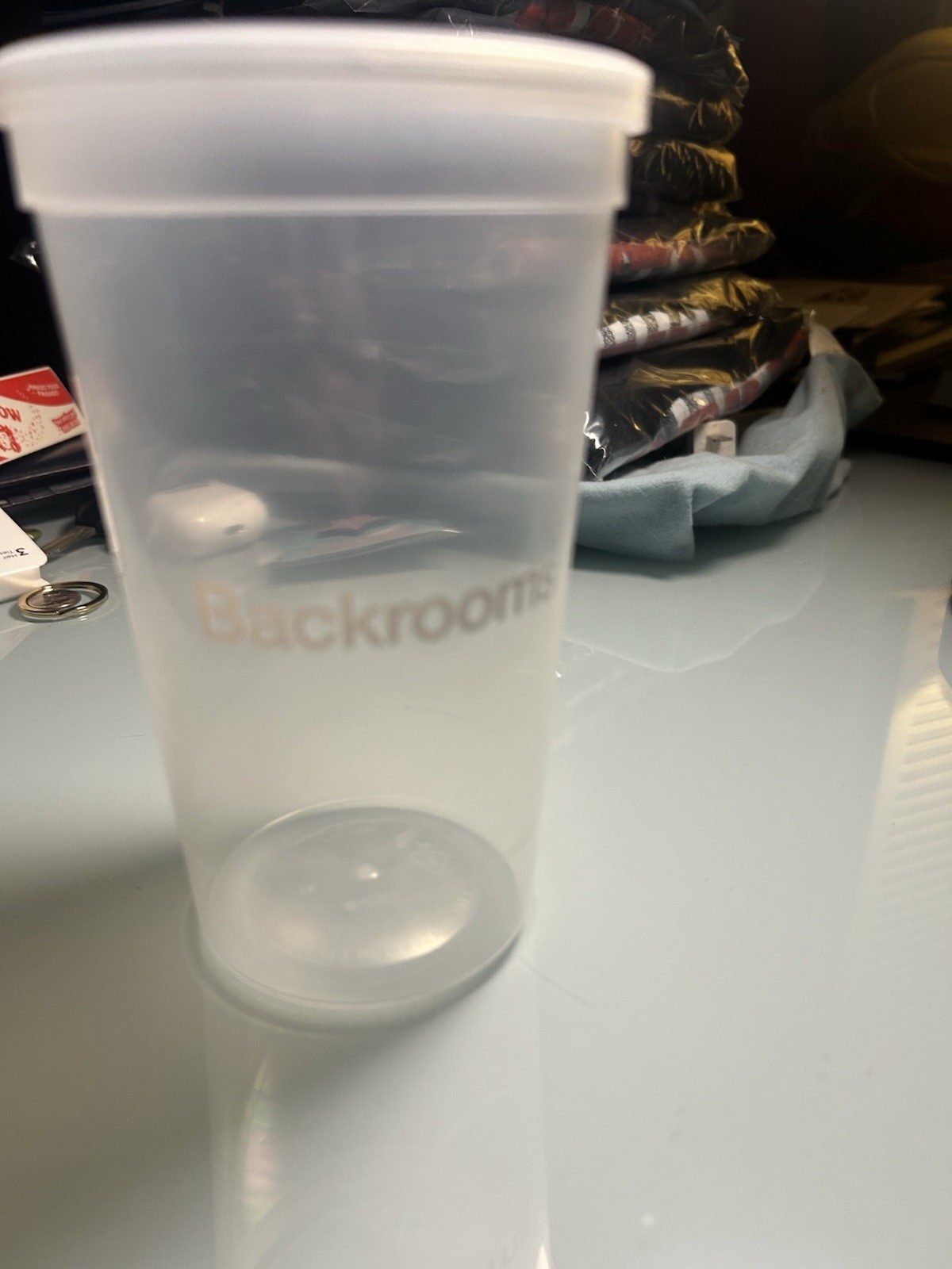BACKROOMS Movie Collectible Cups From BACKROOMS Premiere New