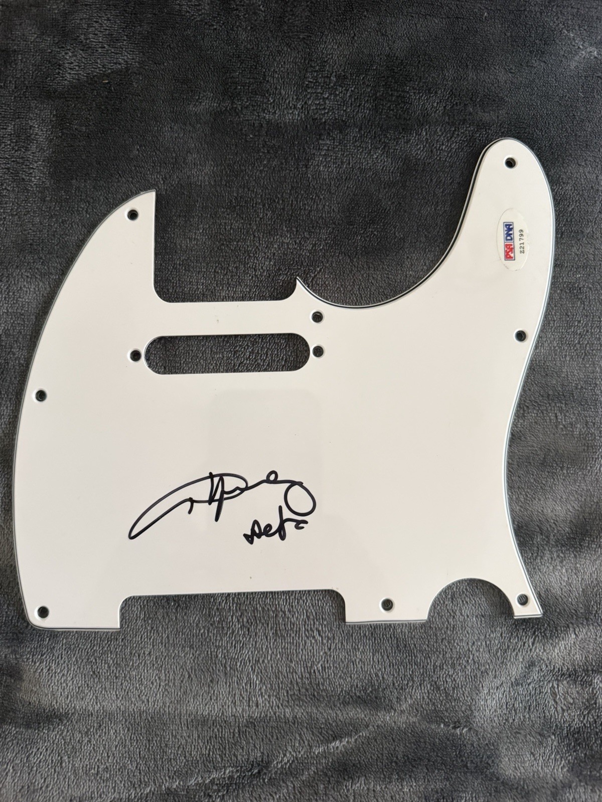 Angus Young AC/DC Guitar Pickguard Autographed Signed Authentic PSA/DNA COA