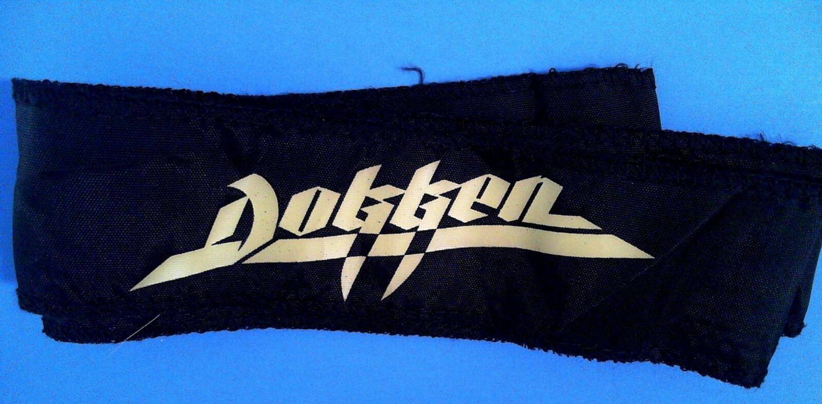 Vintage Dokken Headband! George Lynch Mob Van Halen 1980s Hard Rock Metal