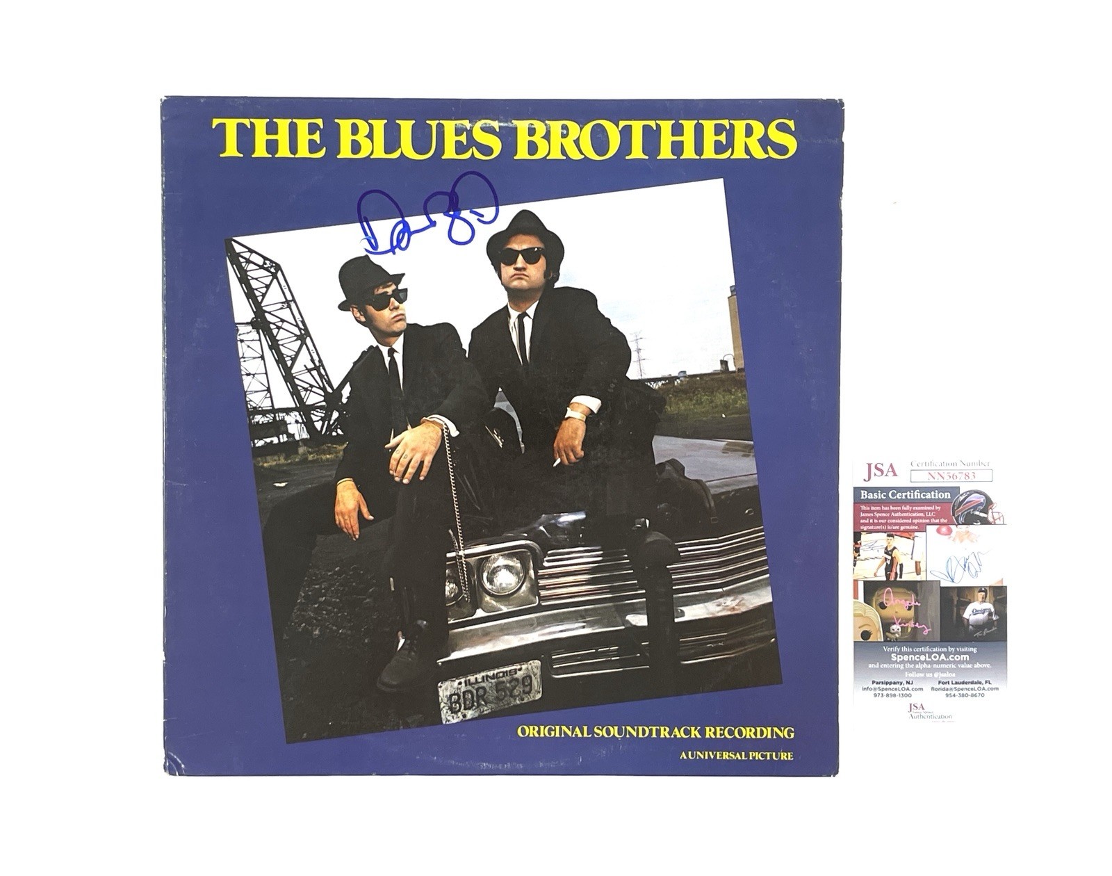 Blues Brothers Signed Autographed Vinyl Album Movie Soundtrack Dan Aykroyd 🚔