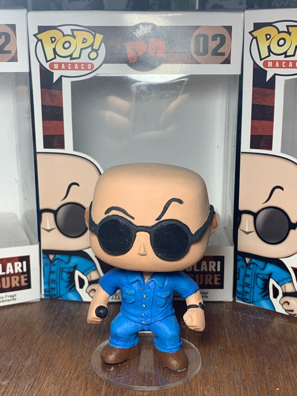 Funko Custom INDIO SOLARI: Esculpido, copiado en resina y pintado a mano / PR