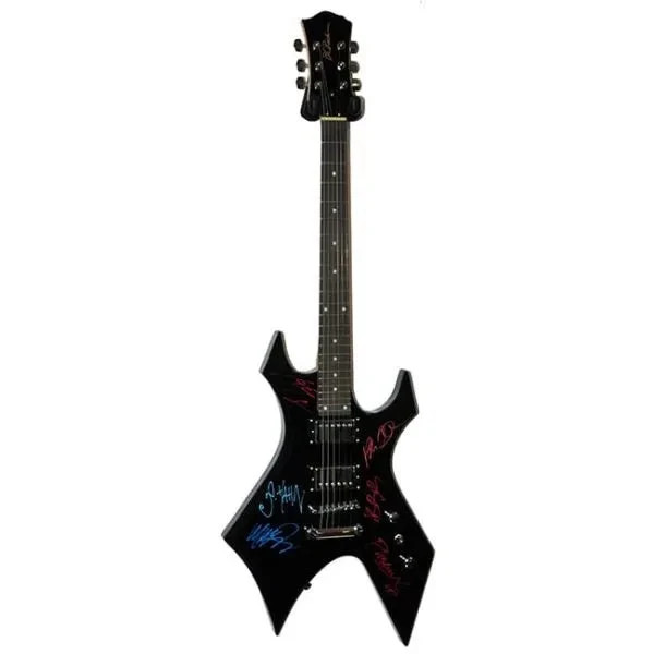 Linkin Park Band Signed B.C. Rich Electric Guitar