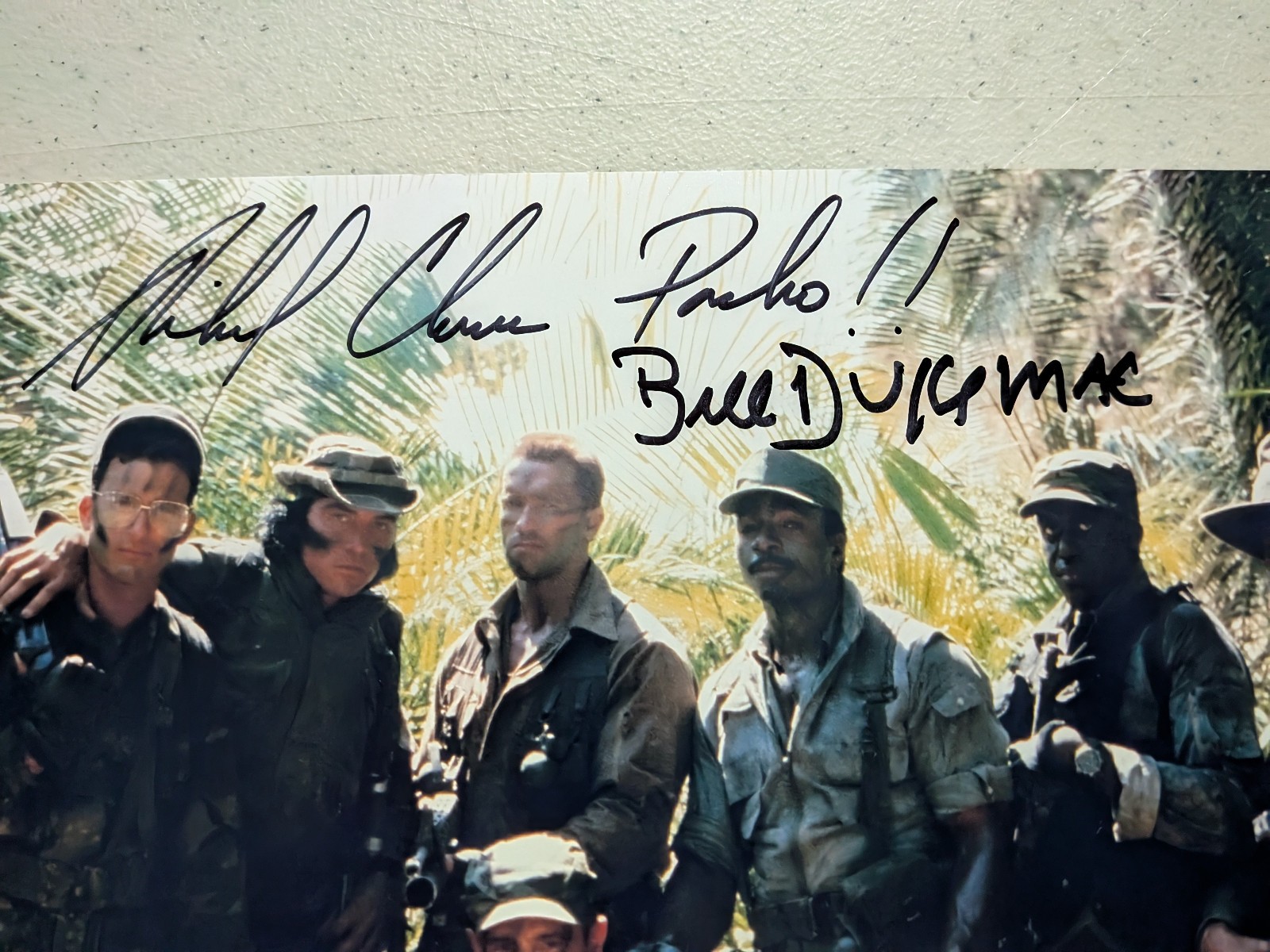 RICHARD CHAVES – BILL DUKE 2x Signed Predator 8×10 Photo Autograph JSA COA J