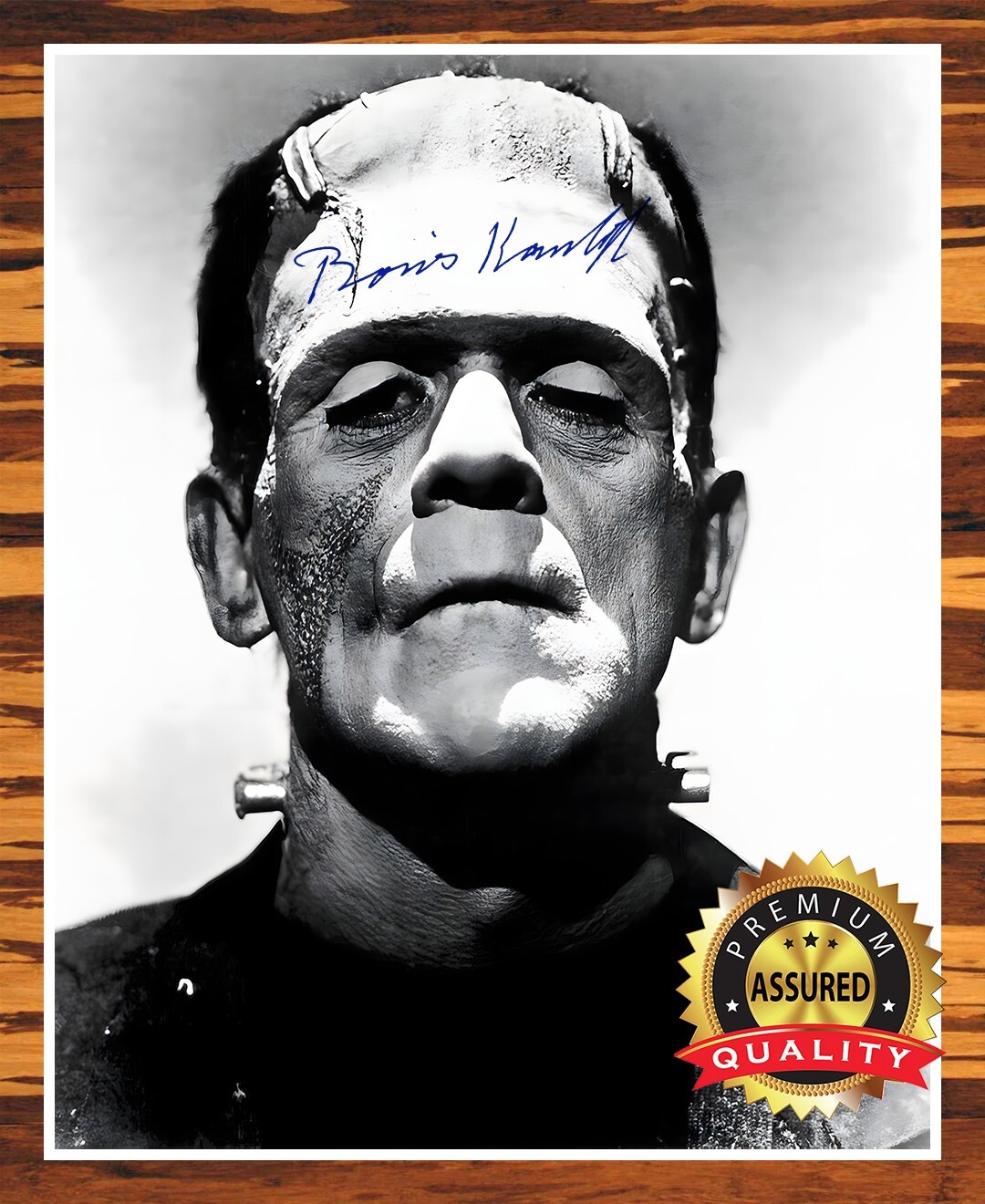 Boris Karloff – Autographed Signed 8 x10 Photo (Frankenstein) Reprint