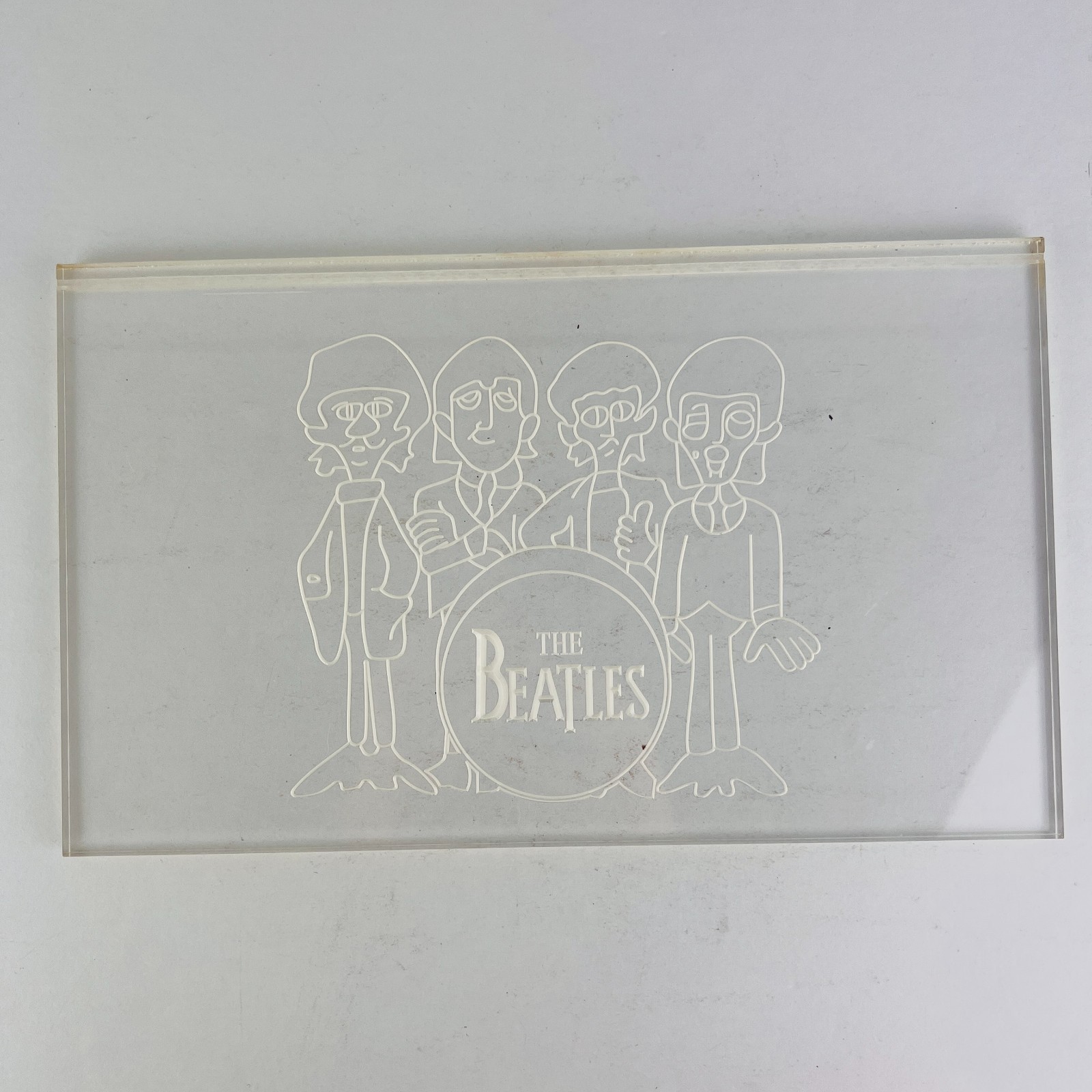 The Beatles Rectangular Plexi-Glass Plate