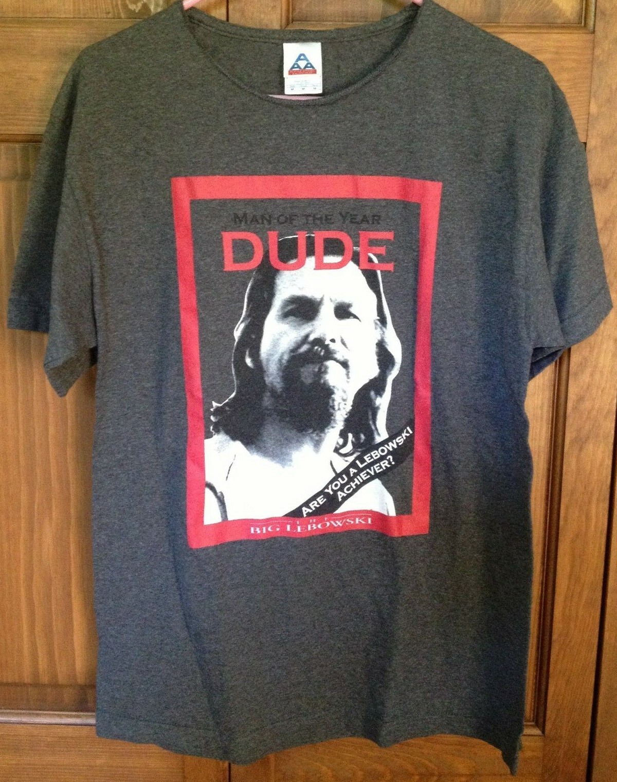 Big Lebowski Dude Man of the Year – Are You a Lebowski Achiever – T-Shirt (M)
