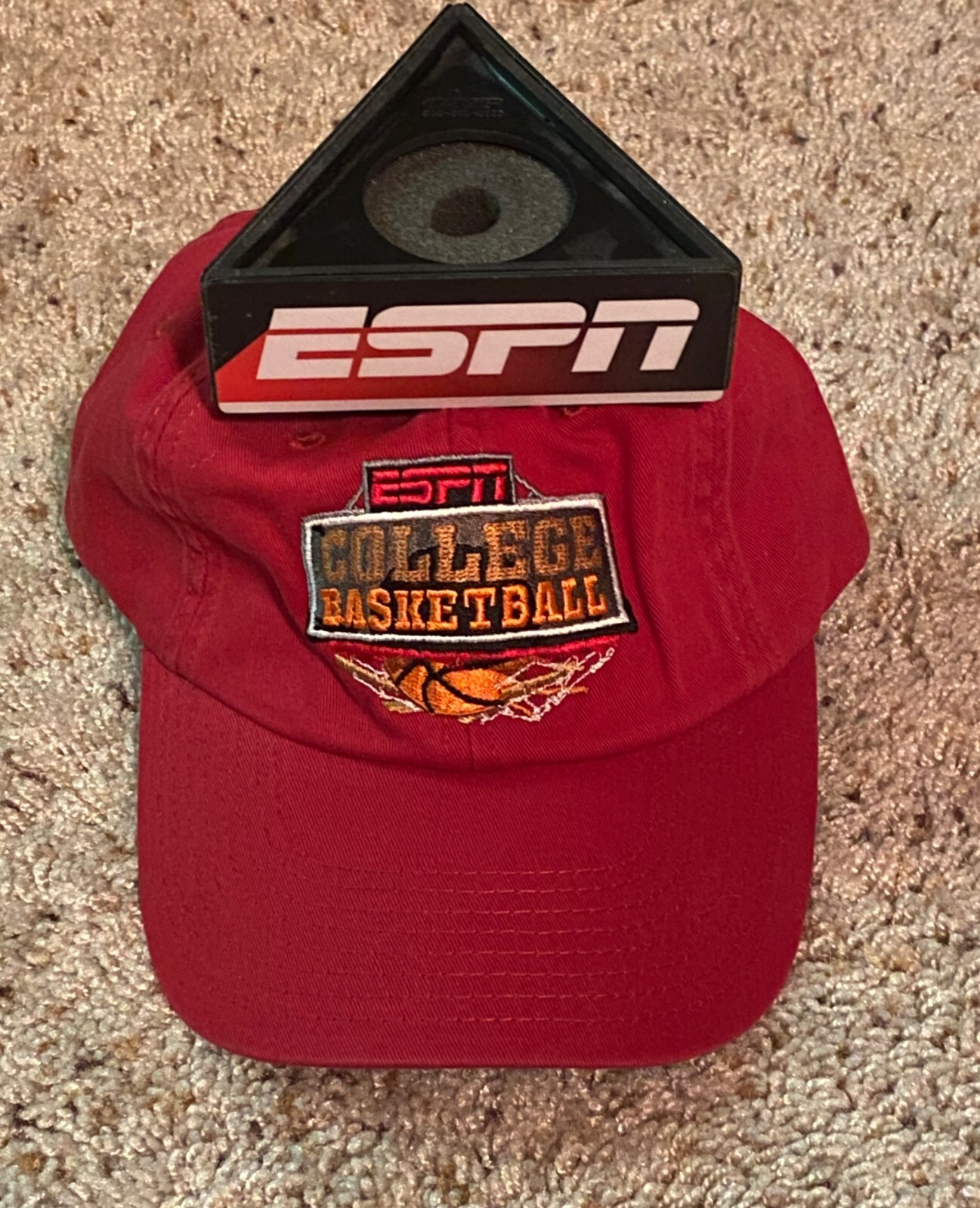ESPN Mic Flag & College Hoops Hat – Great Collector Combo!