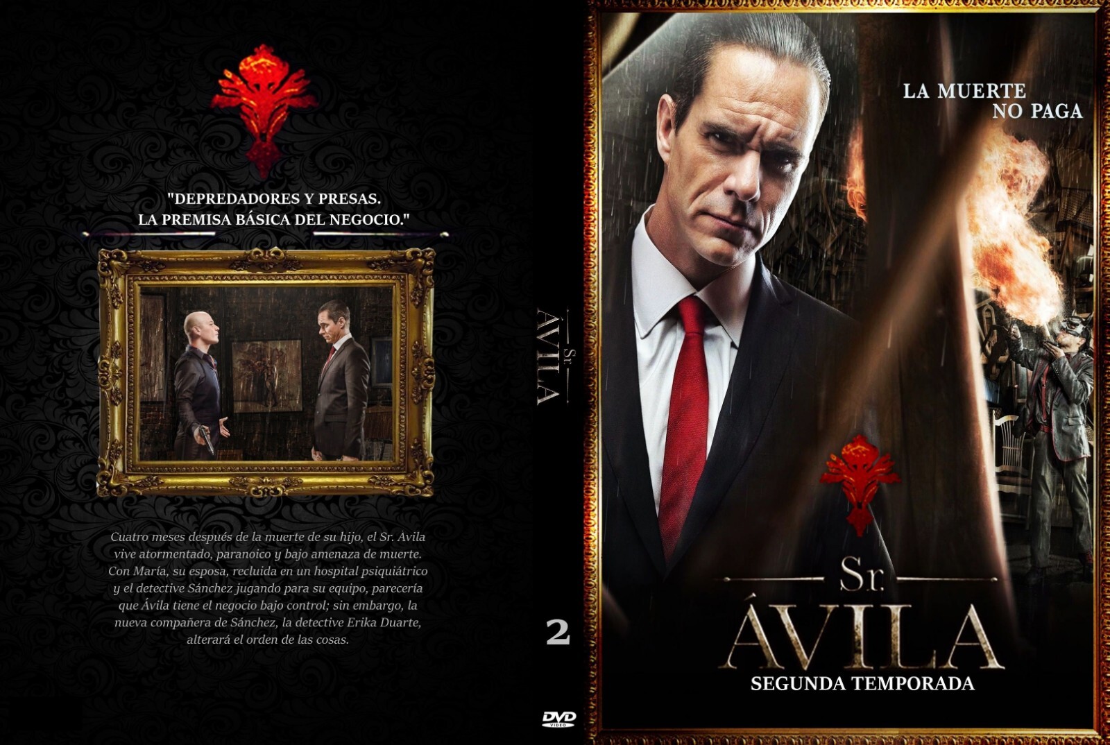 SERIE MEXICO, SR. AVILA,1RA,2DA,3RA Y 4TA, 13 DVD IN BOXES, 43 CAPITULOS, 2017