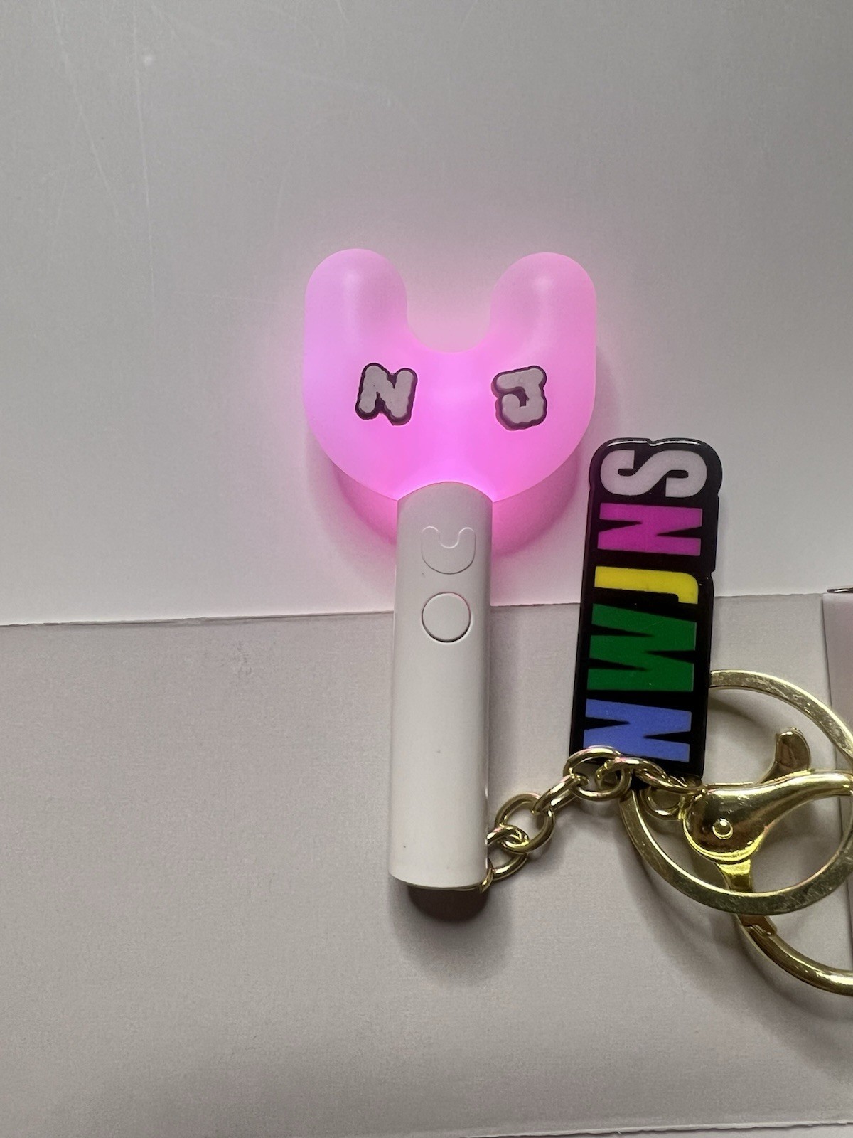 NEWJEANS Mini Light Stick Keychain Multi-Color LED