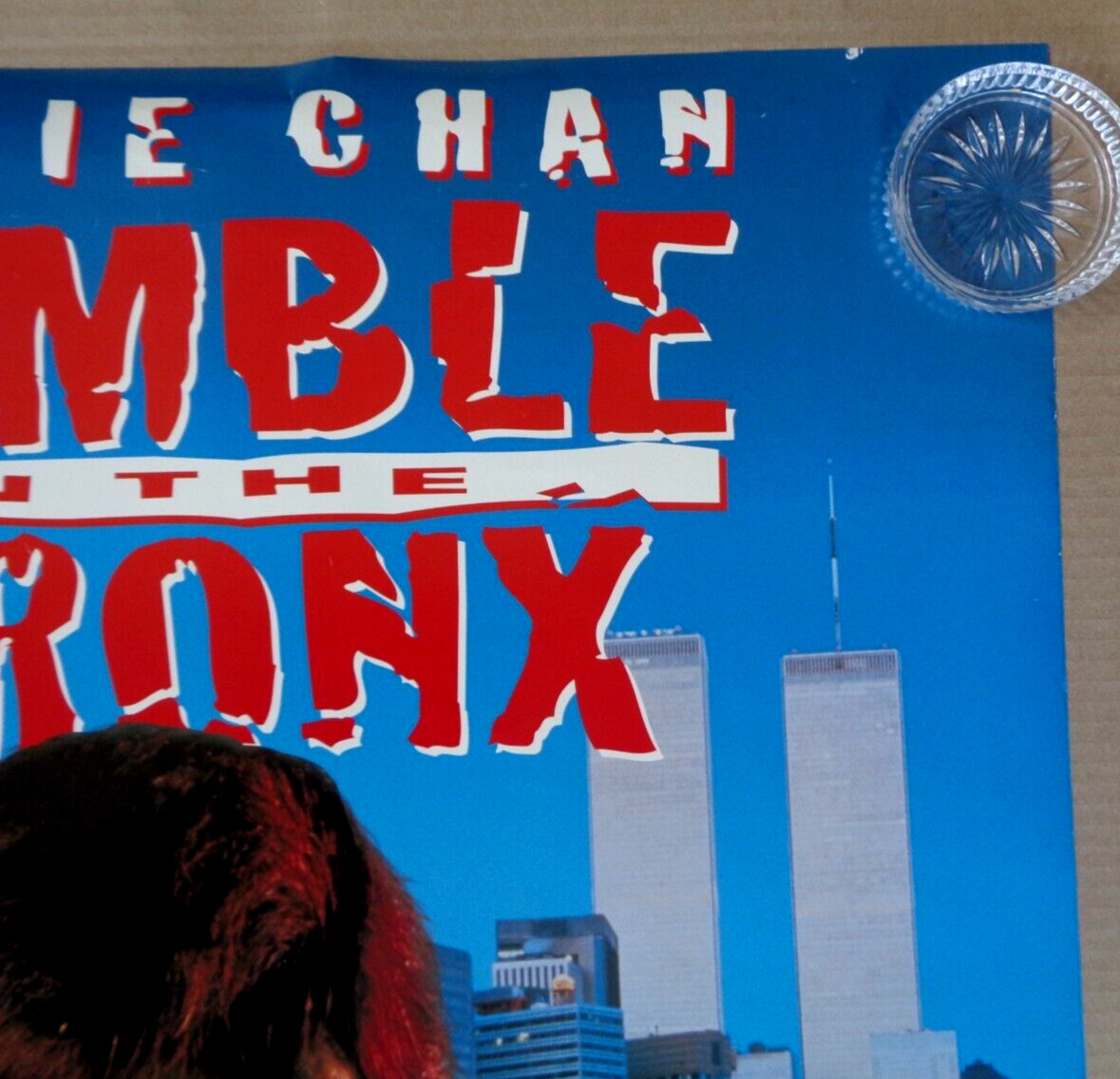 Rumble In The Bronx 1995 Original U.S. 2-Sided Home Video Poster Jackie Chan