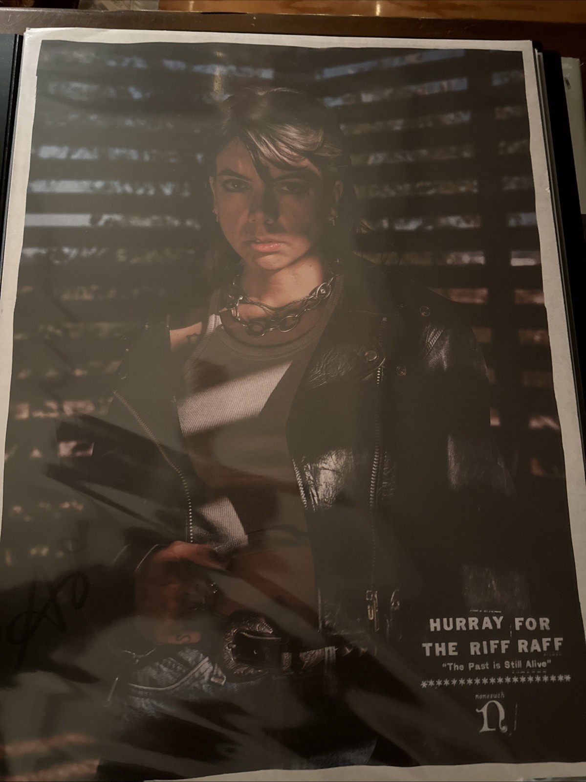 Hurray For The Riff Raff The Past Is Still Alive Rare 18×24 Promo Poster Signed