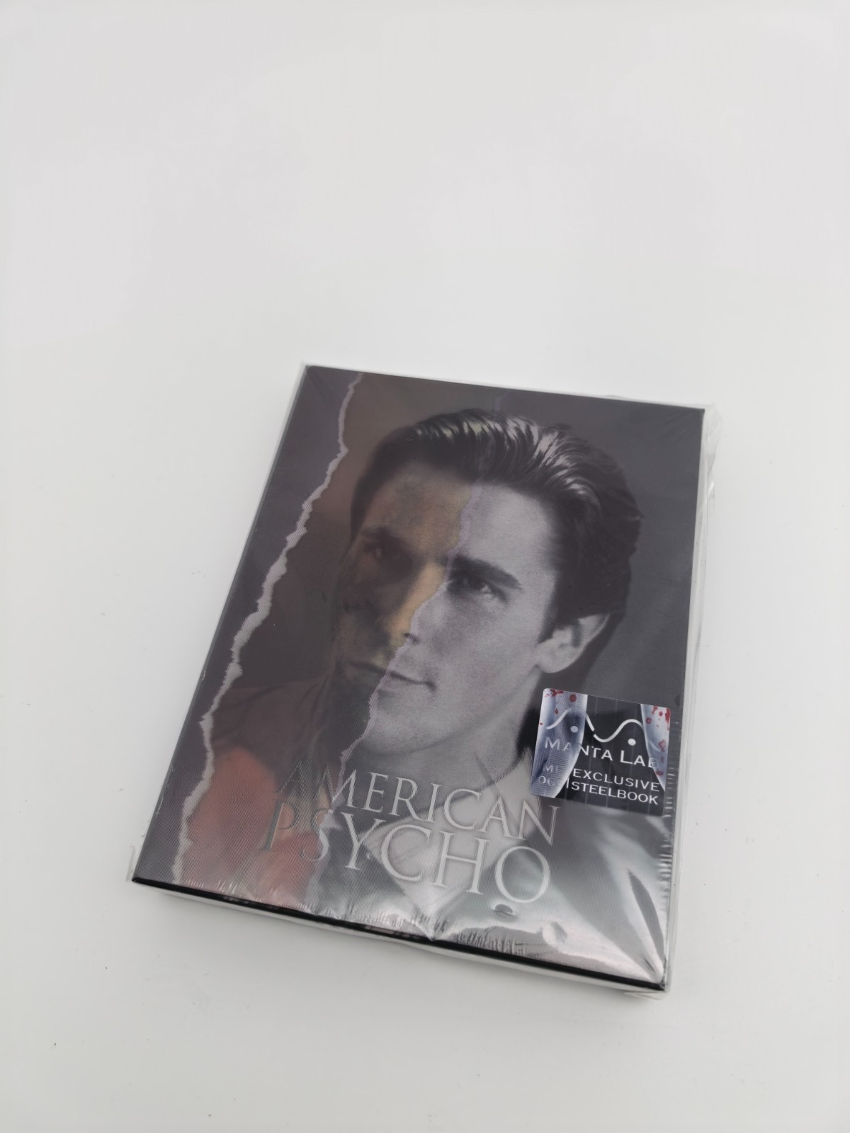 MANTA LAB AMERICAN PSYCHO 4K UHD + BLU-RAY DOUBLE LENTICULAR A，NEW/SEALED