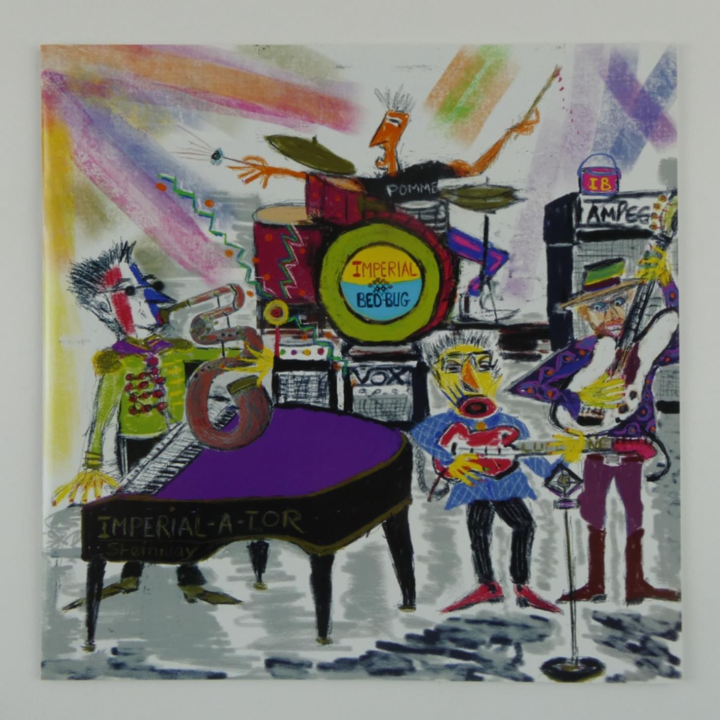 Elvis Costello Signed Imperial Bedroom Tour Art Program Book Autographed 2016