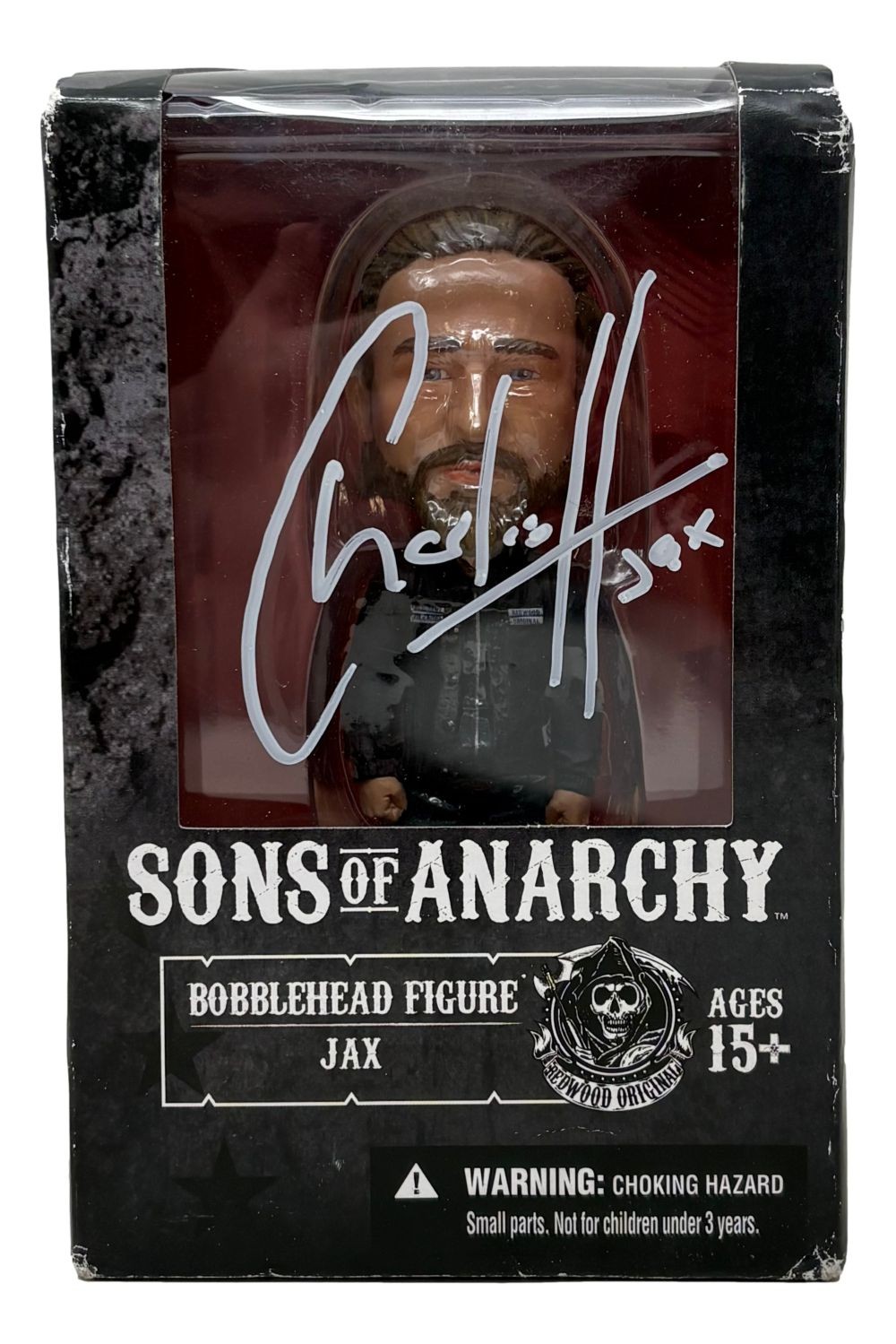 Charlie Hunnam Signed 8″ Sons Of Anarchy Jax Teller Bobblehead Figure Radtke