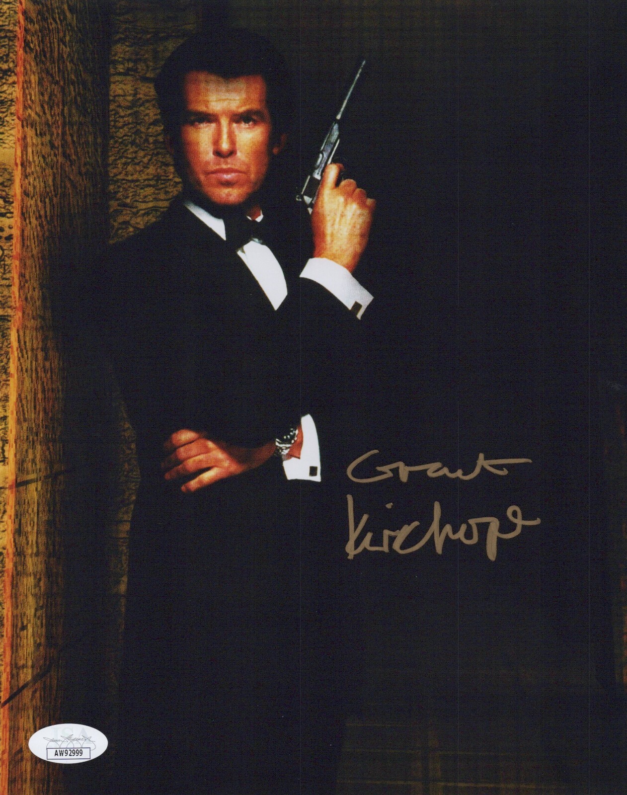 Grant Kirkhope Signed 8×10 GoldenEye 007 N64 Composer Autograph Photo JSA COA