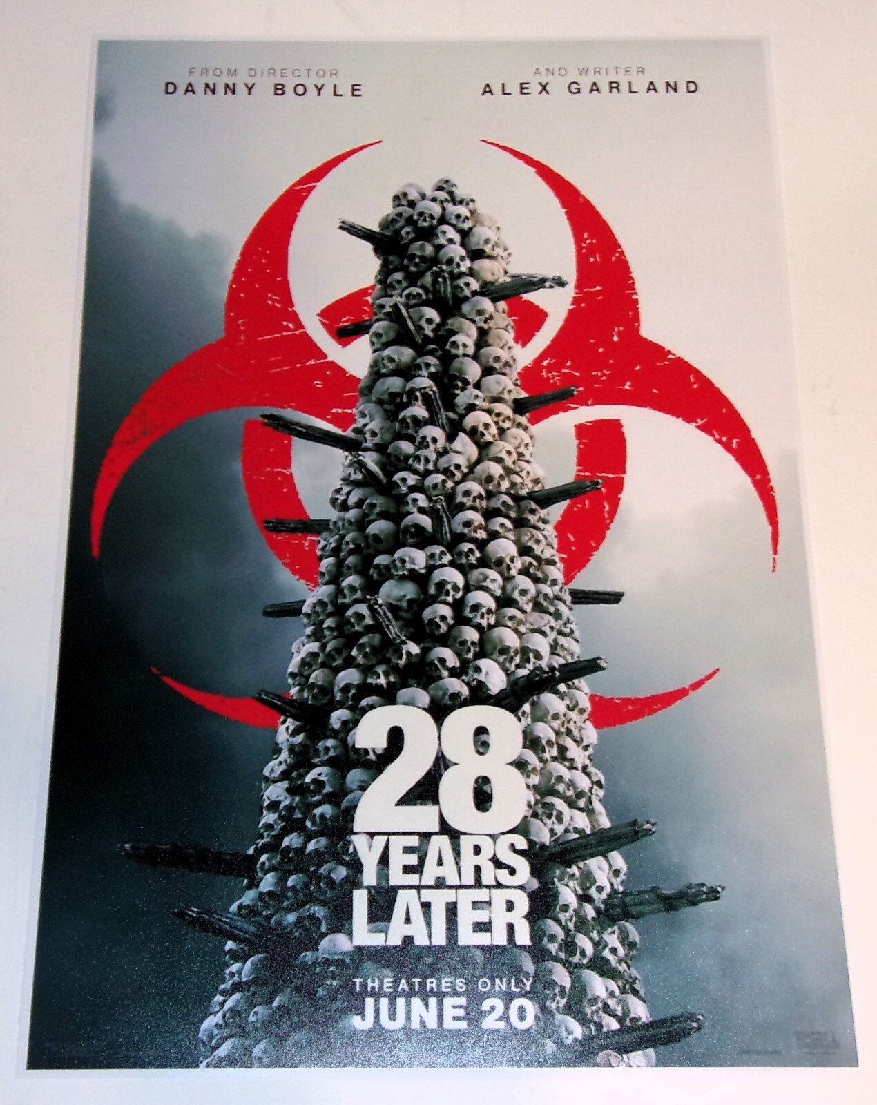 28 Years Later USA Theatrical Poster 19″x13″ 28 Days, Weeks Later Danny Boyle