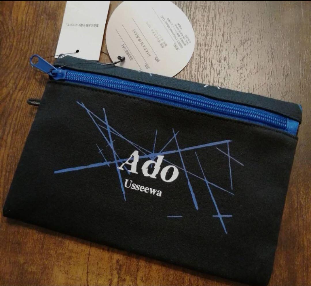 Ado Usseewa Pouch Mini Bag Flat Pouch Goods Rare New From Japan